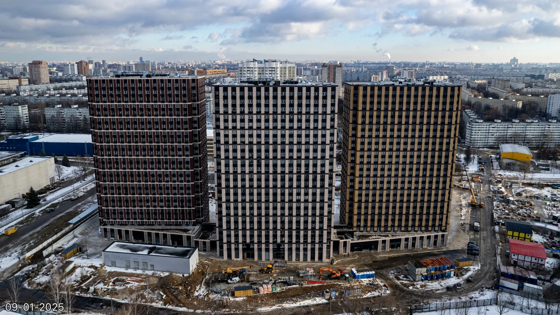 ЖК Parkside (Парксайд) ход строительства