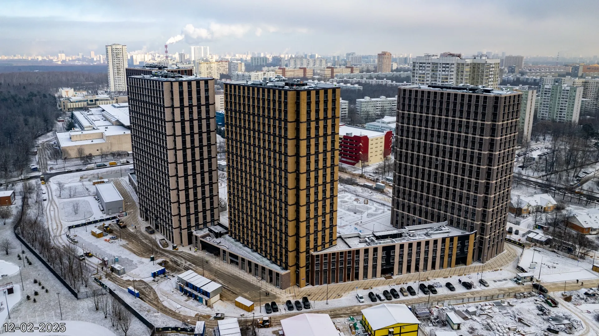 ЖК Parkside (Парксайд) ход строительства