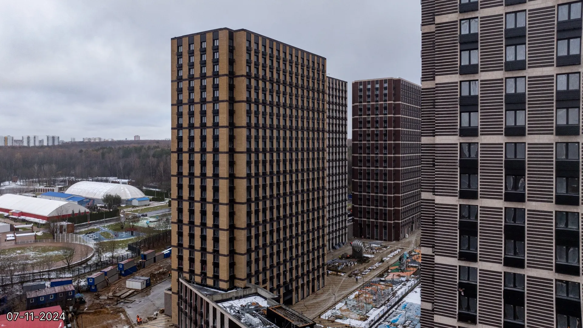 ЖК Parkside (Парксайд) ход строительства