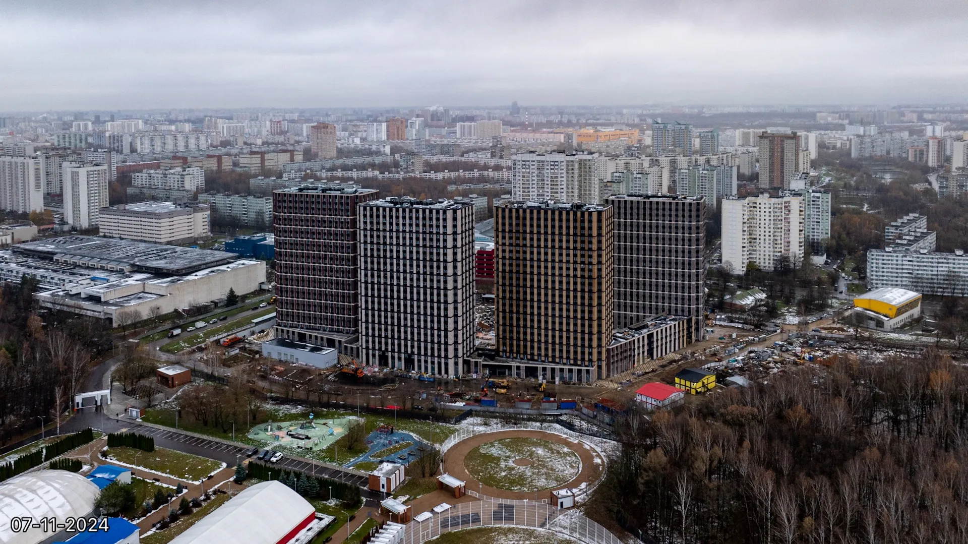 ЖК Parkside (Парксайд) ход строительства