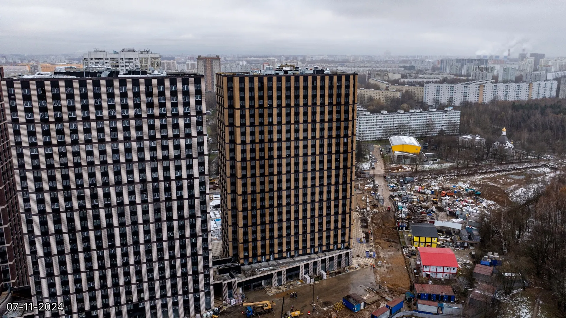 ЖК Parkside (Парксайд) ход строительства