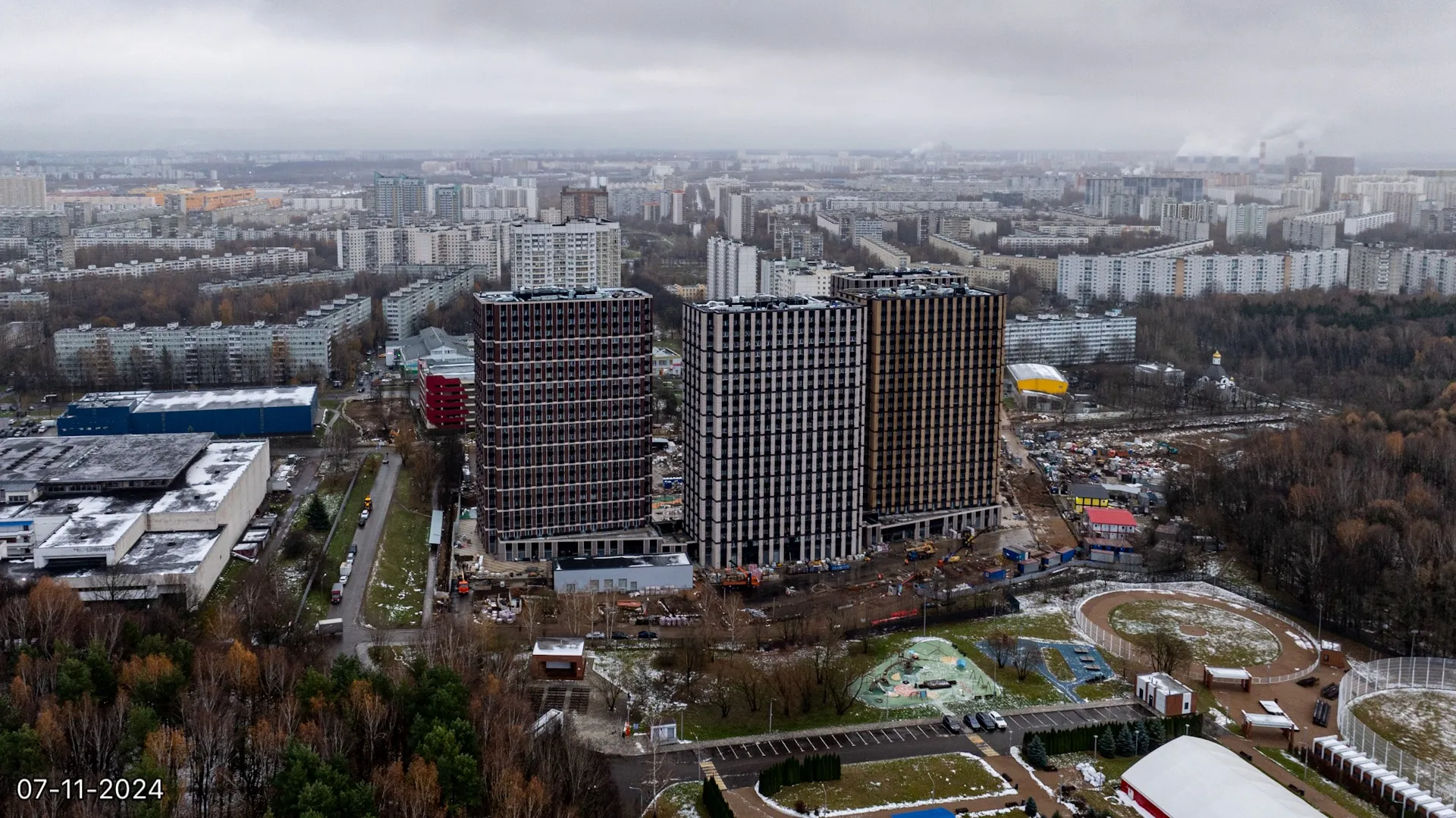 ЖК Parkside (Парксайд) ход строительства