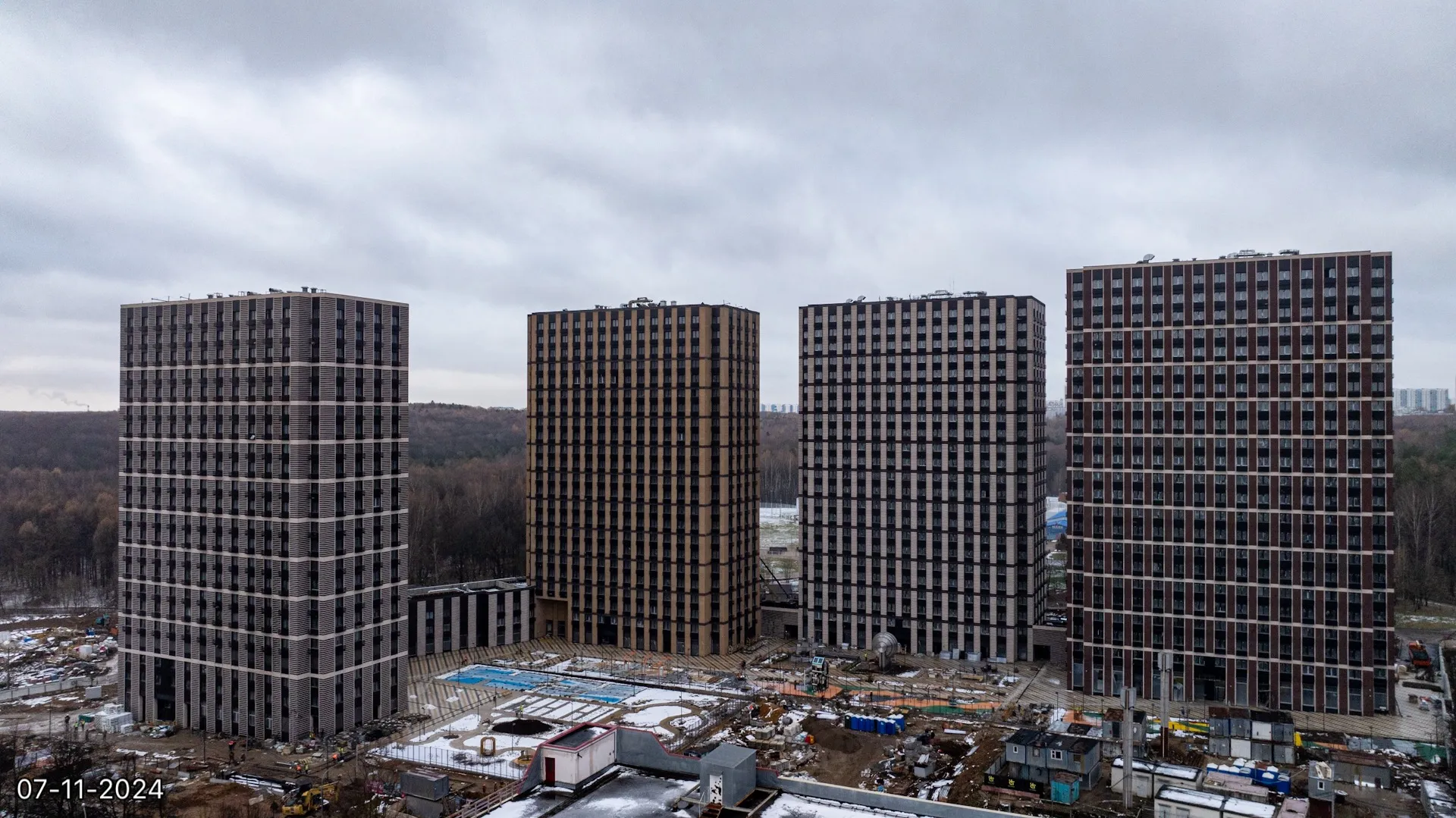 ЖК Parkside (Парксайд) ход строительства