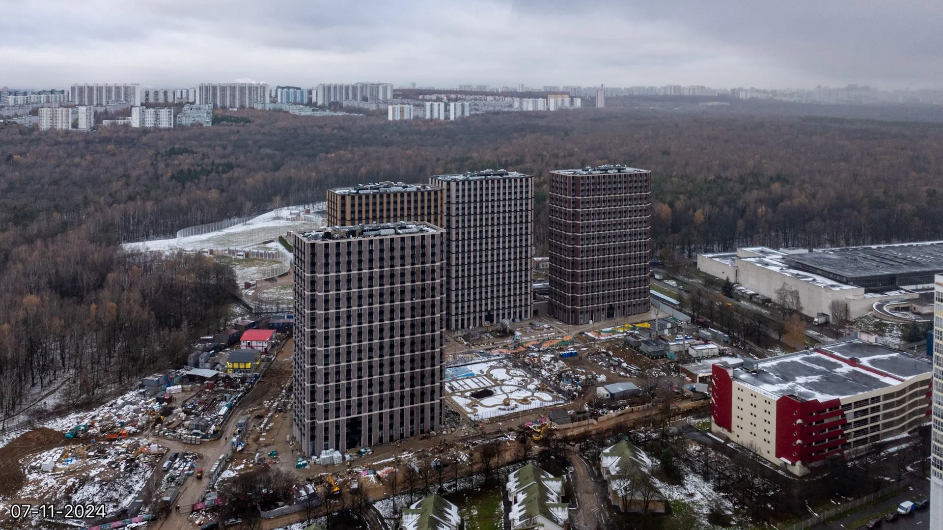 ЖК Parkside (Парксайд) ход строительства