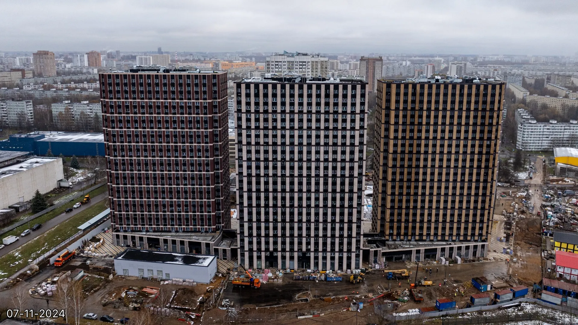 ЖК Parkside (Парксайд) ход строительства