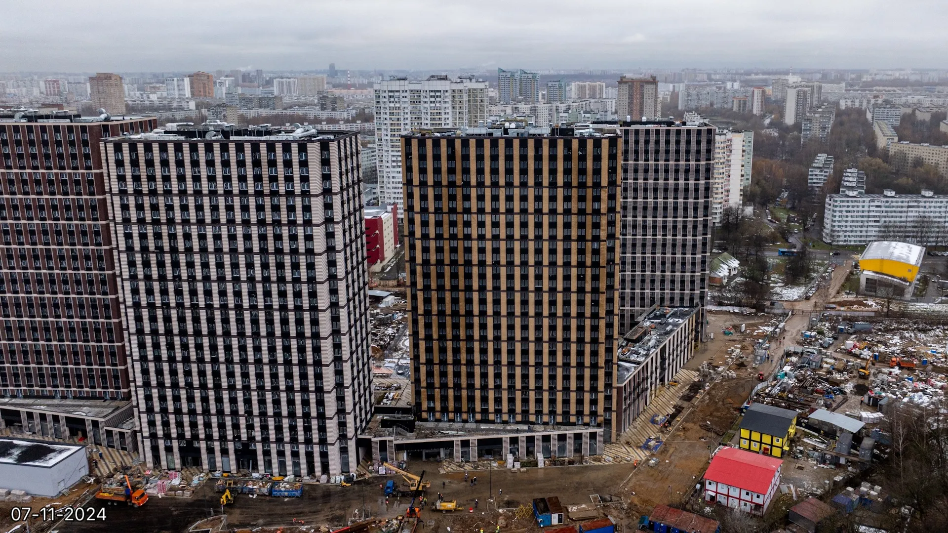 ЖК Parkside (Парксайд) ход строительства