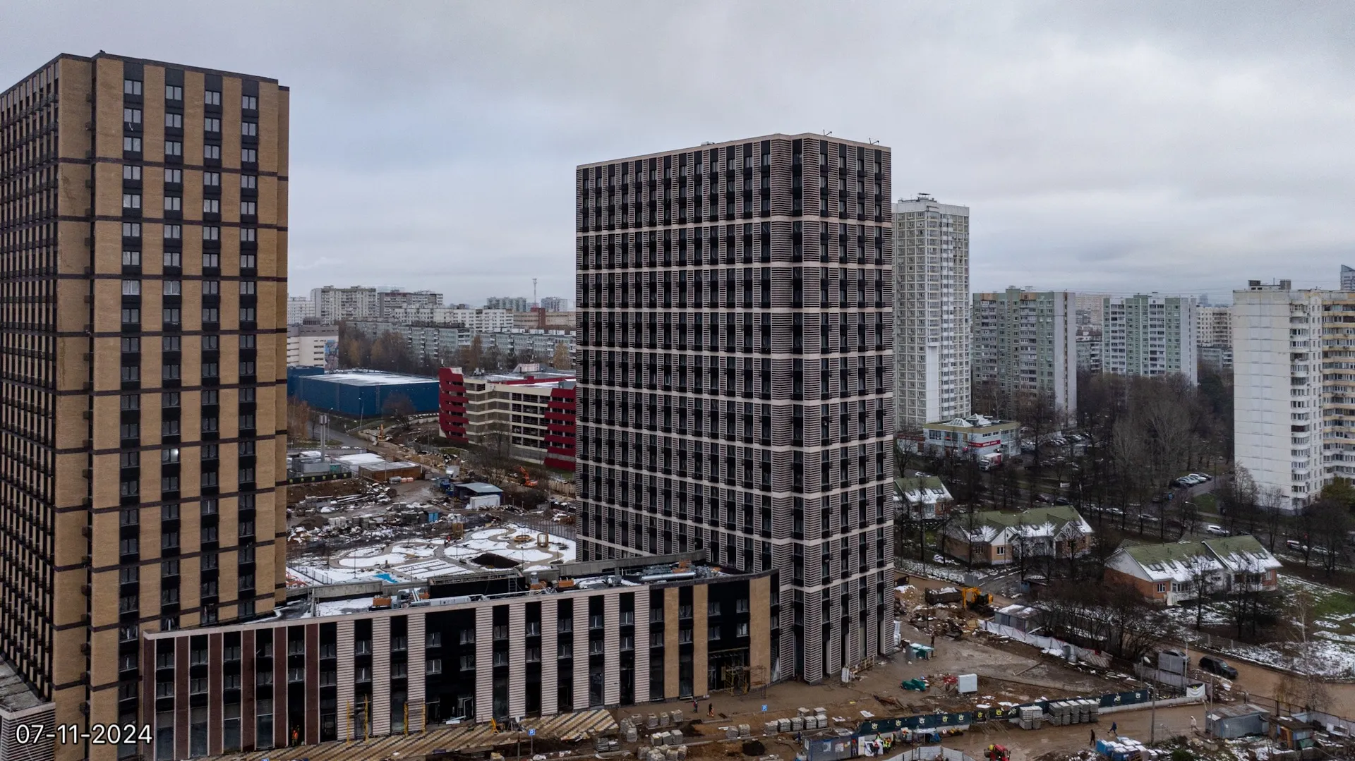 ЖК Parkside (Парксайд) ход строительства