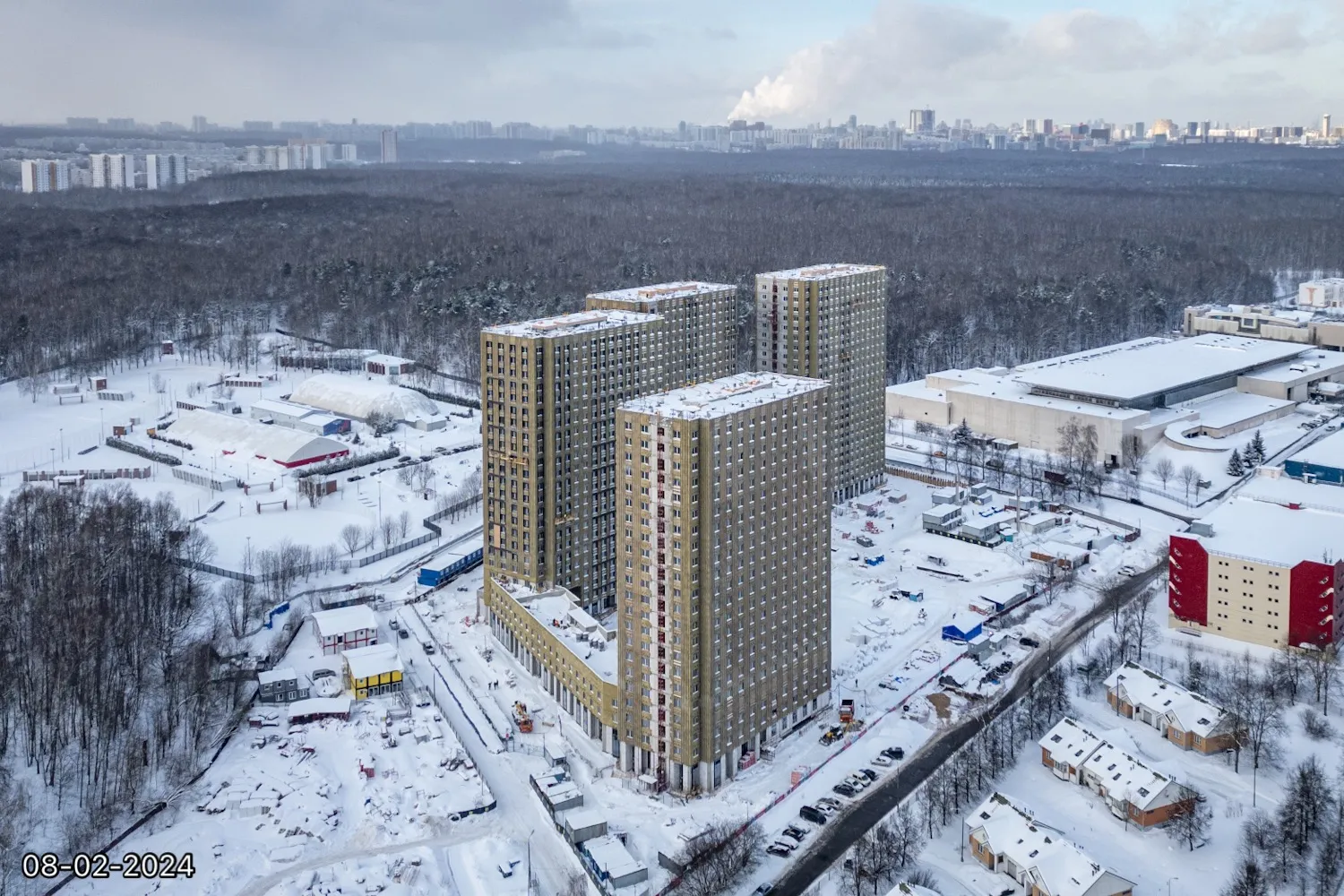 ЖК Parkside (Парксайд) ход строительства