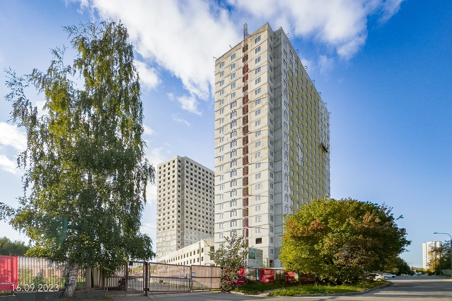 ЖК Parkside (Парксайд) ход строительства