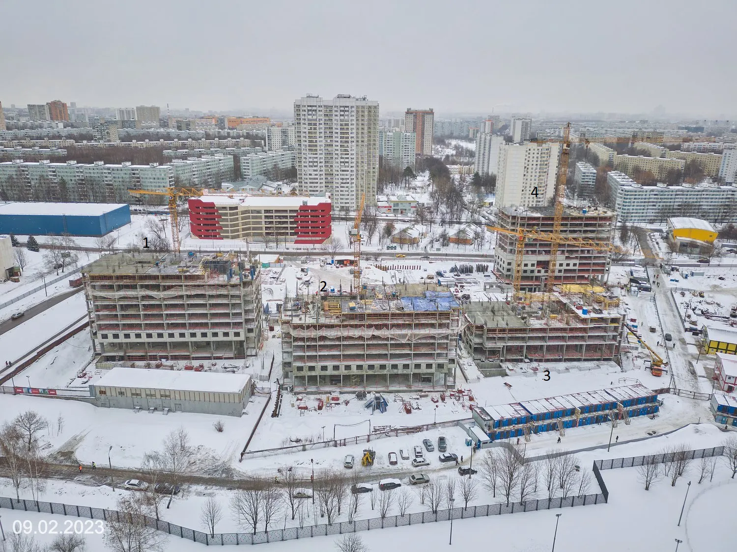 ЖК Parkside (Парксайд) ход строительства