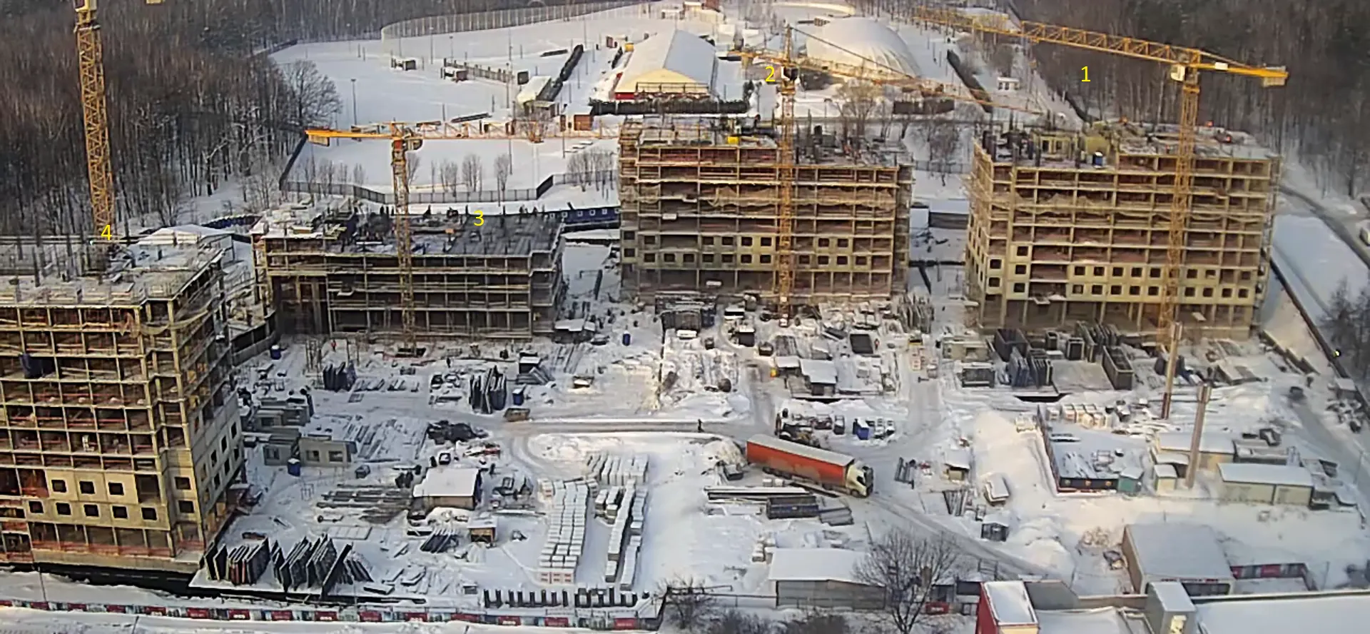 ЖК Parkside (Парксайд) ход строительства