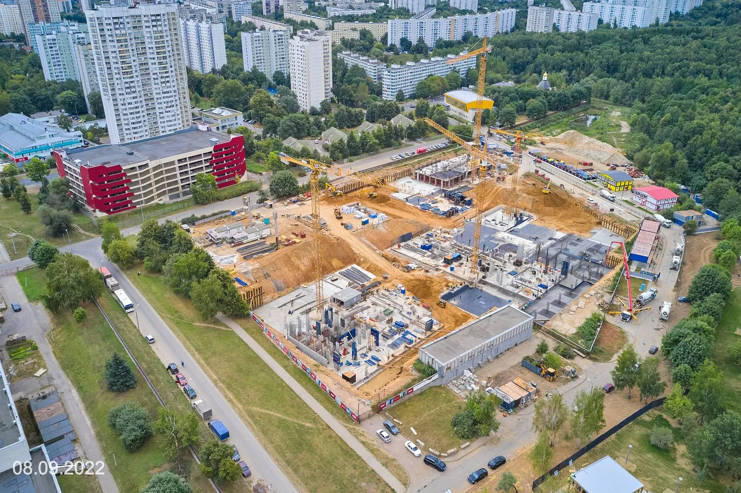 ЖК Parkside (Парксайд) ход строительства