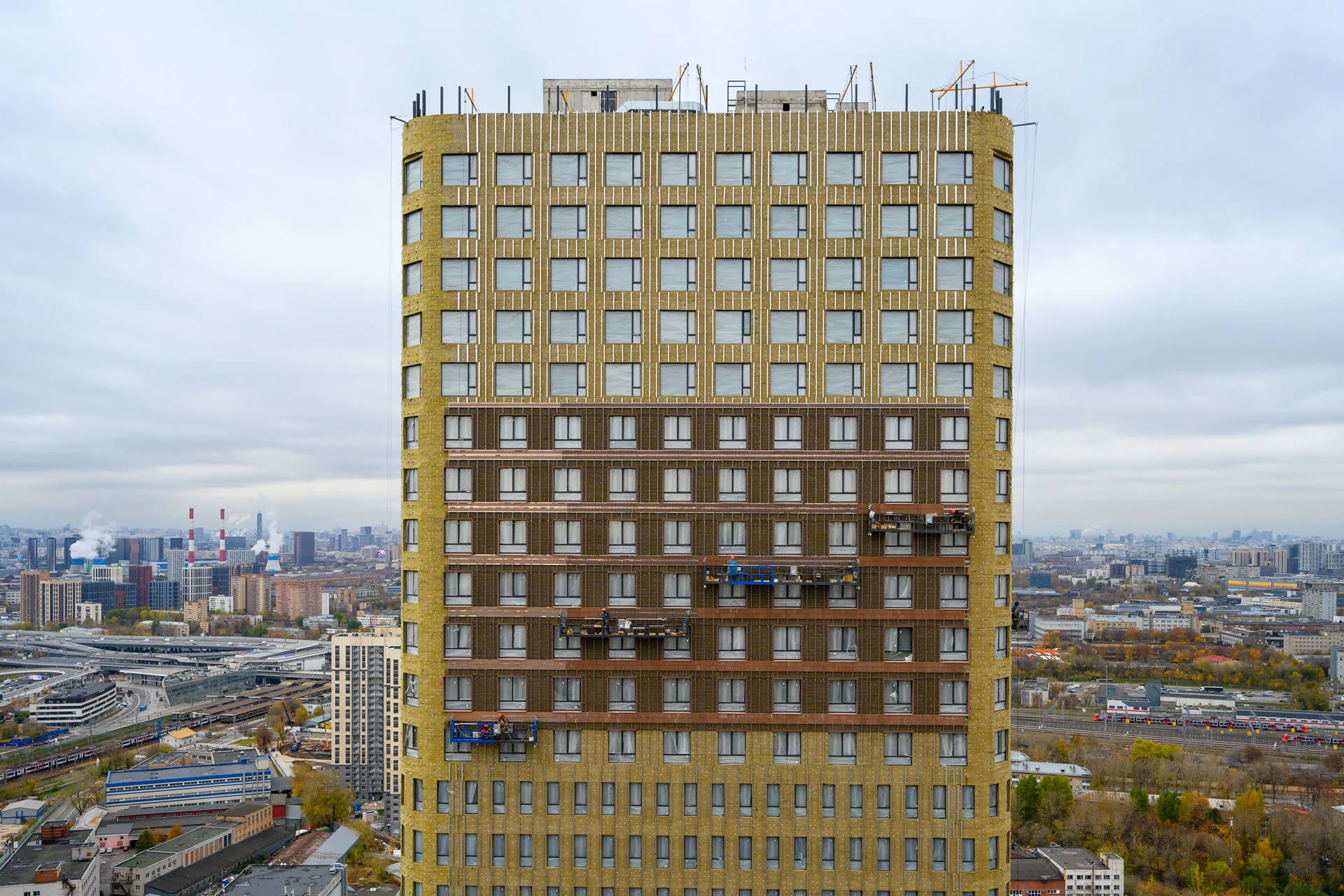 ЖК Level Нижегородская (Левел Нижегородская) ход строительства