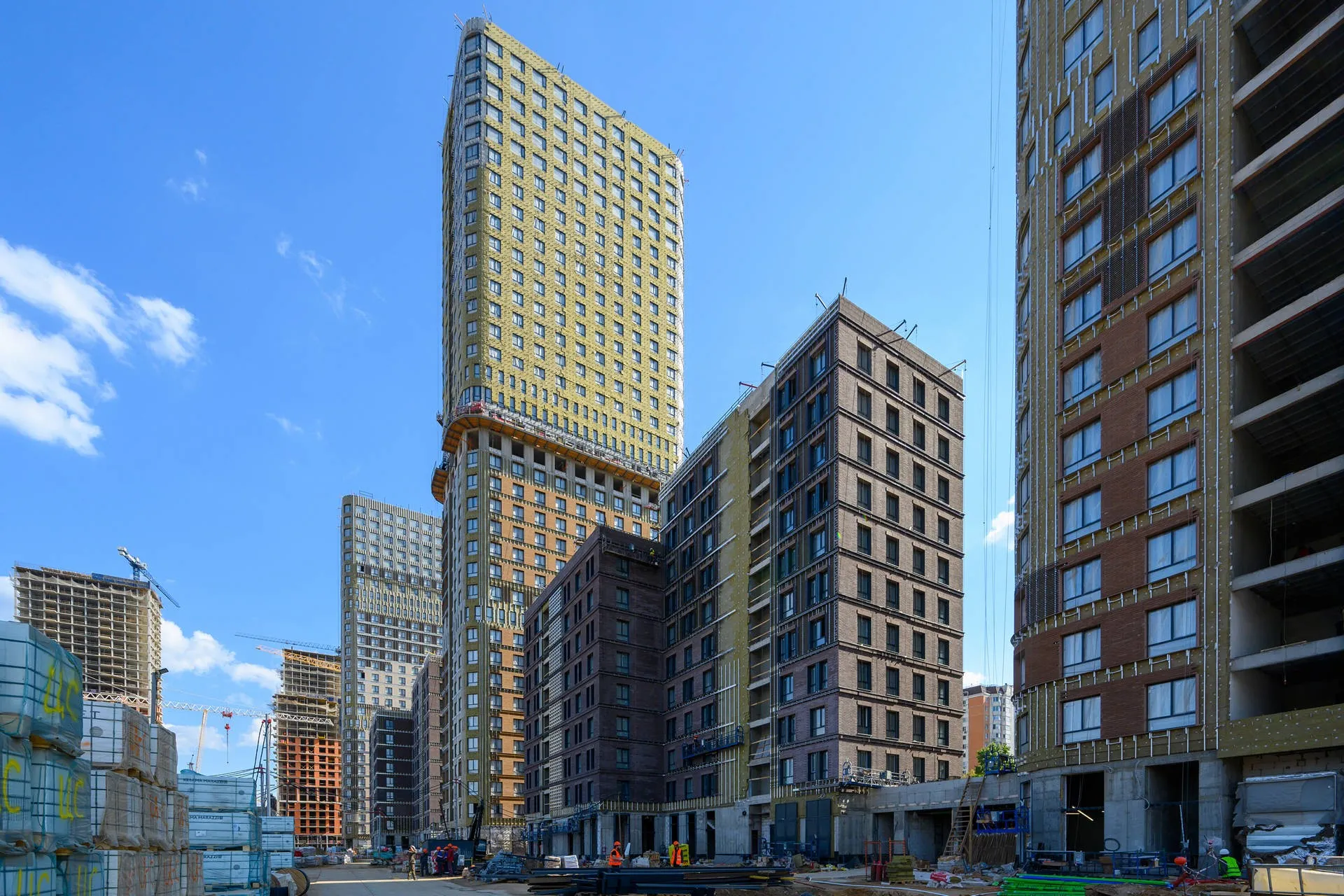 ЖК Level Нижегородская (Левел Нижегородская) ход строительства