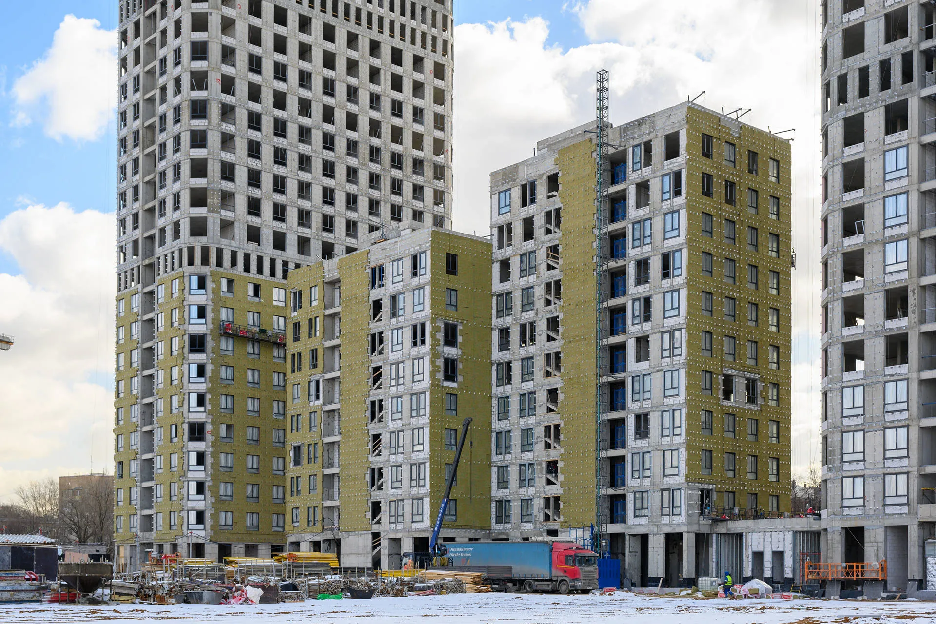 ЖК Level Нижегородская (Левел Нижегородская) ход строительства