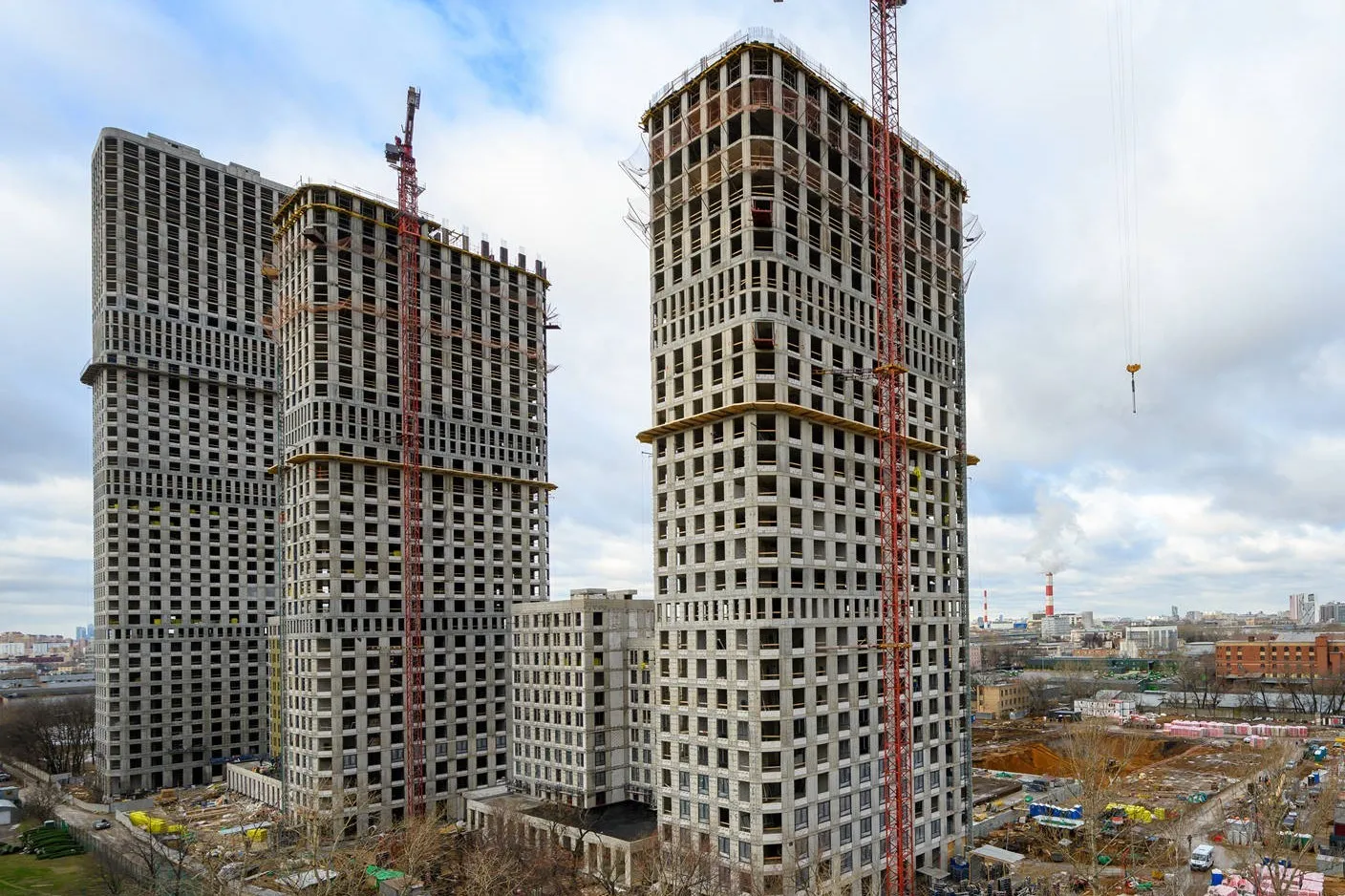 ЖК Level Нижегородская (Левел Нижегородская) ход строительства