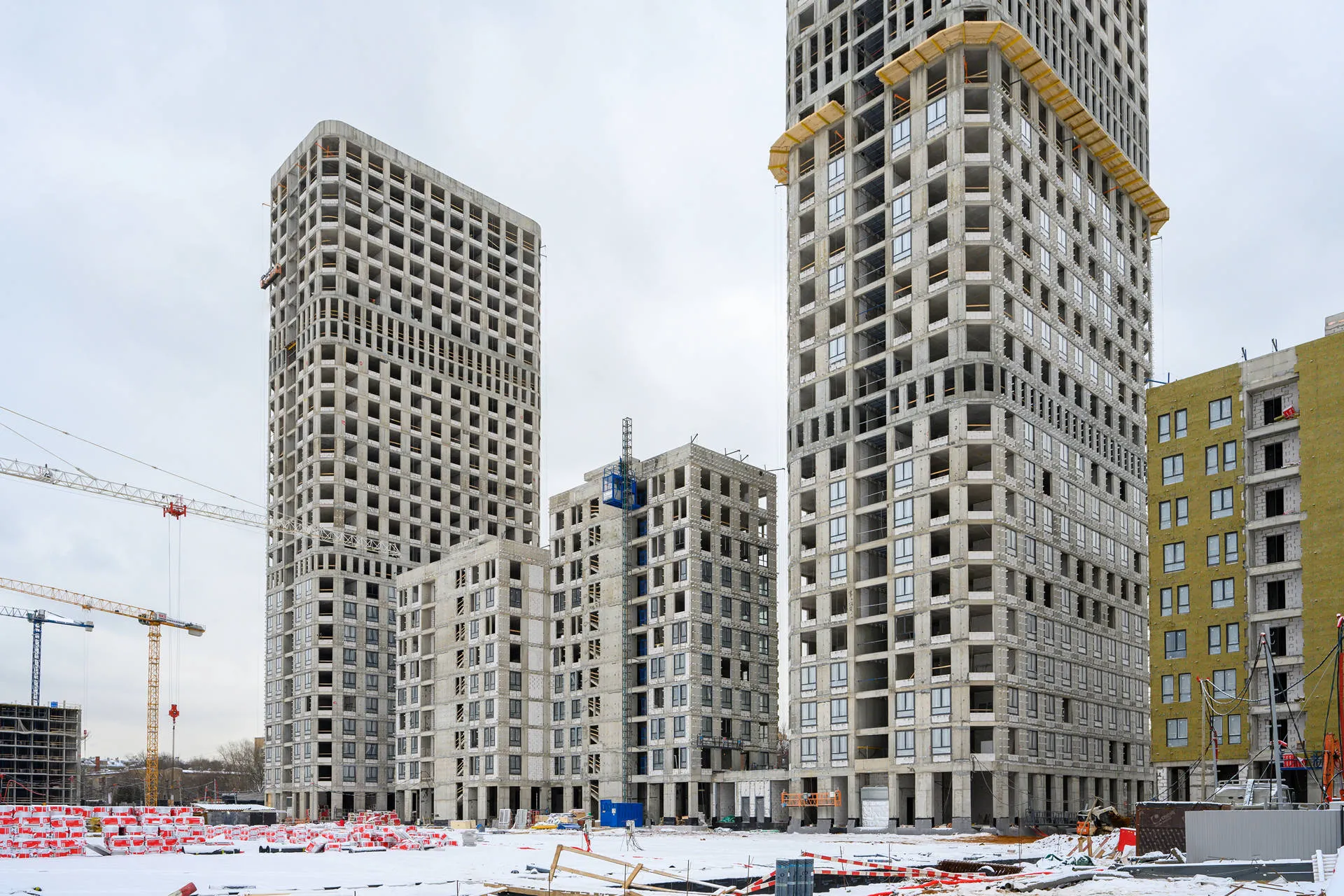 ЖК Level Нижегородская (Левел Нижегородская) ход строительства