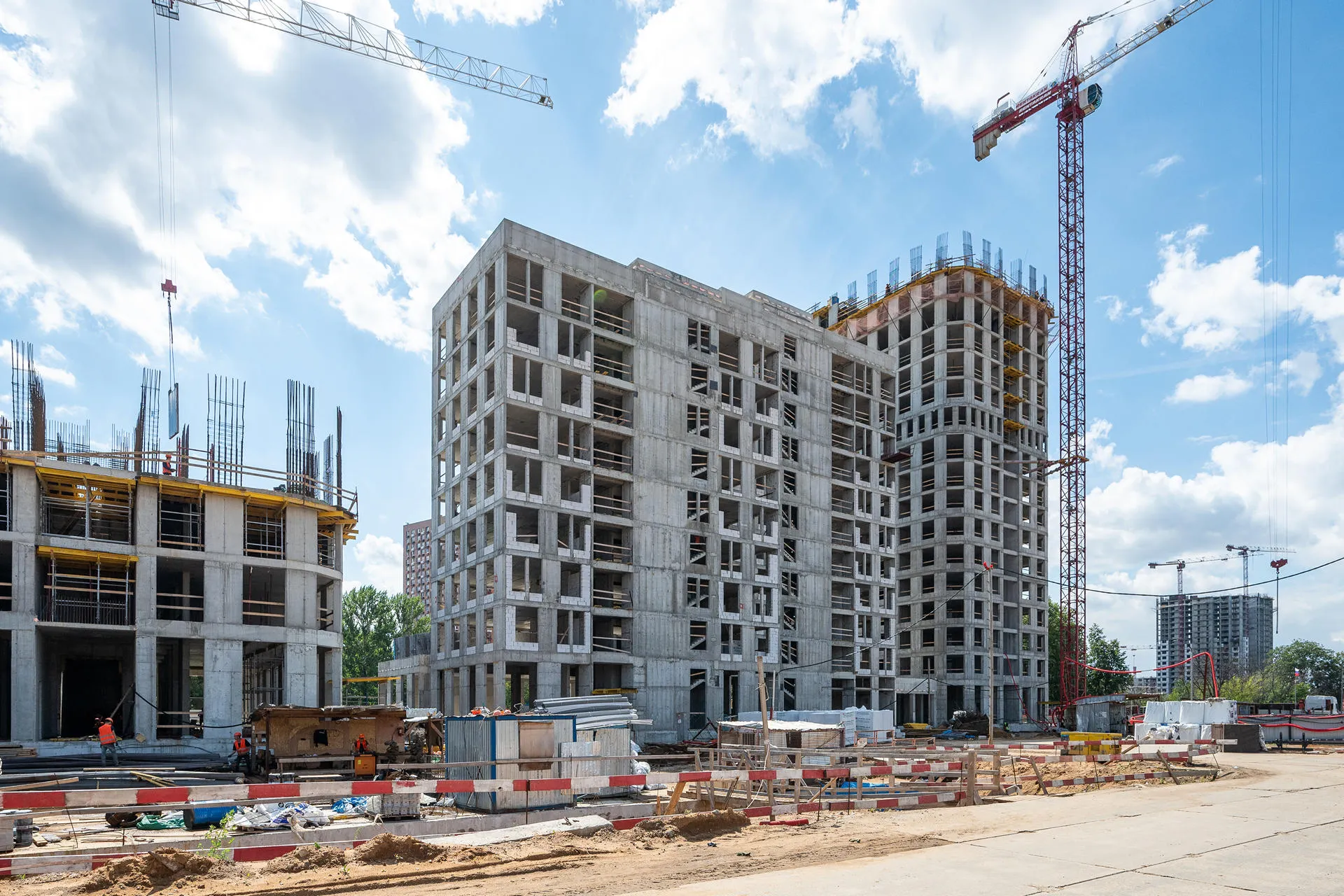 ЖК Level Нижегородская (Левел Нижегородская) ход строительства