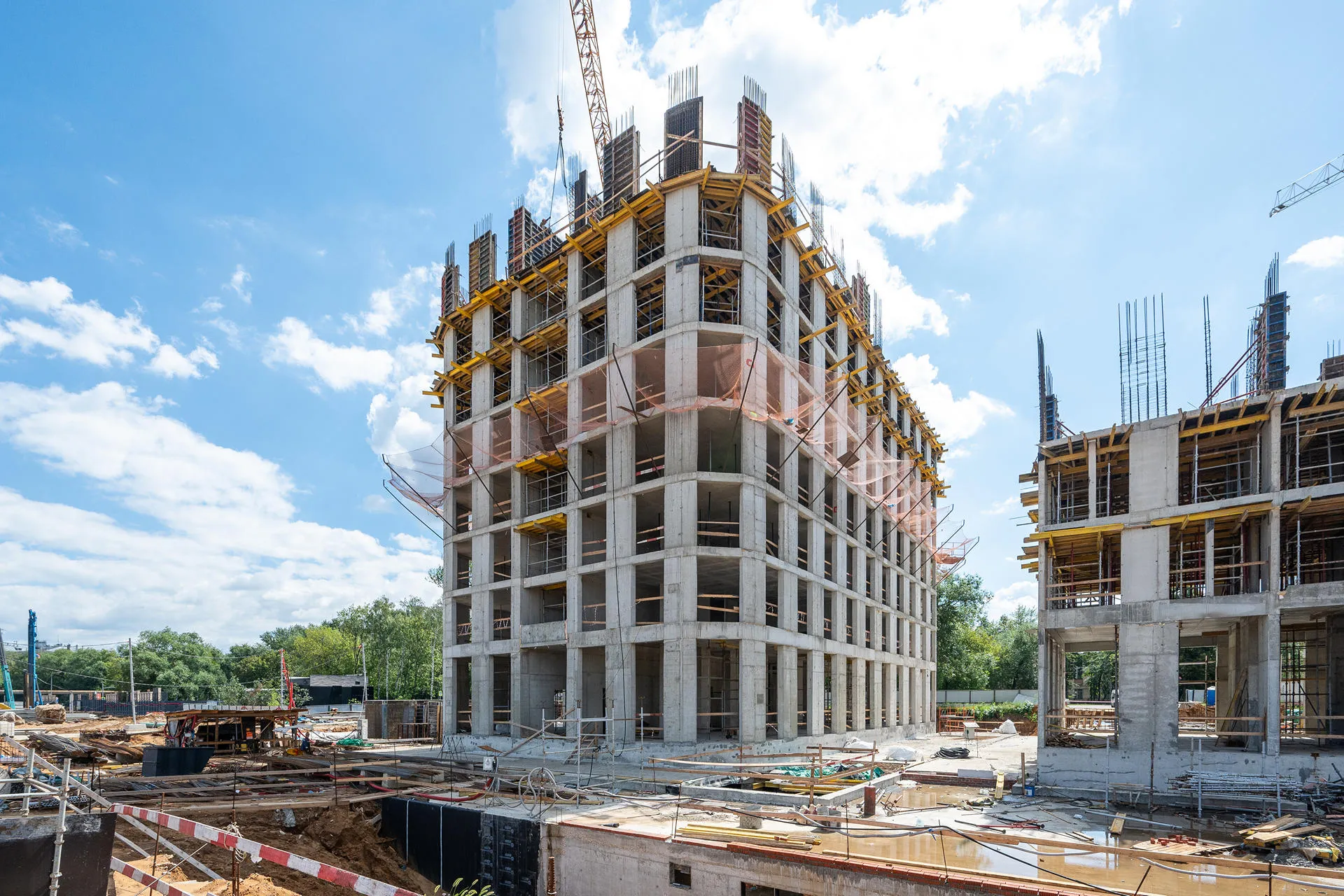 ЖК Level Нижегородская (Левел Нижегородская) ход строительства