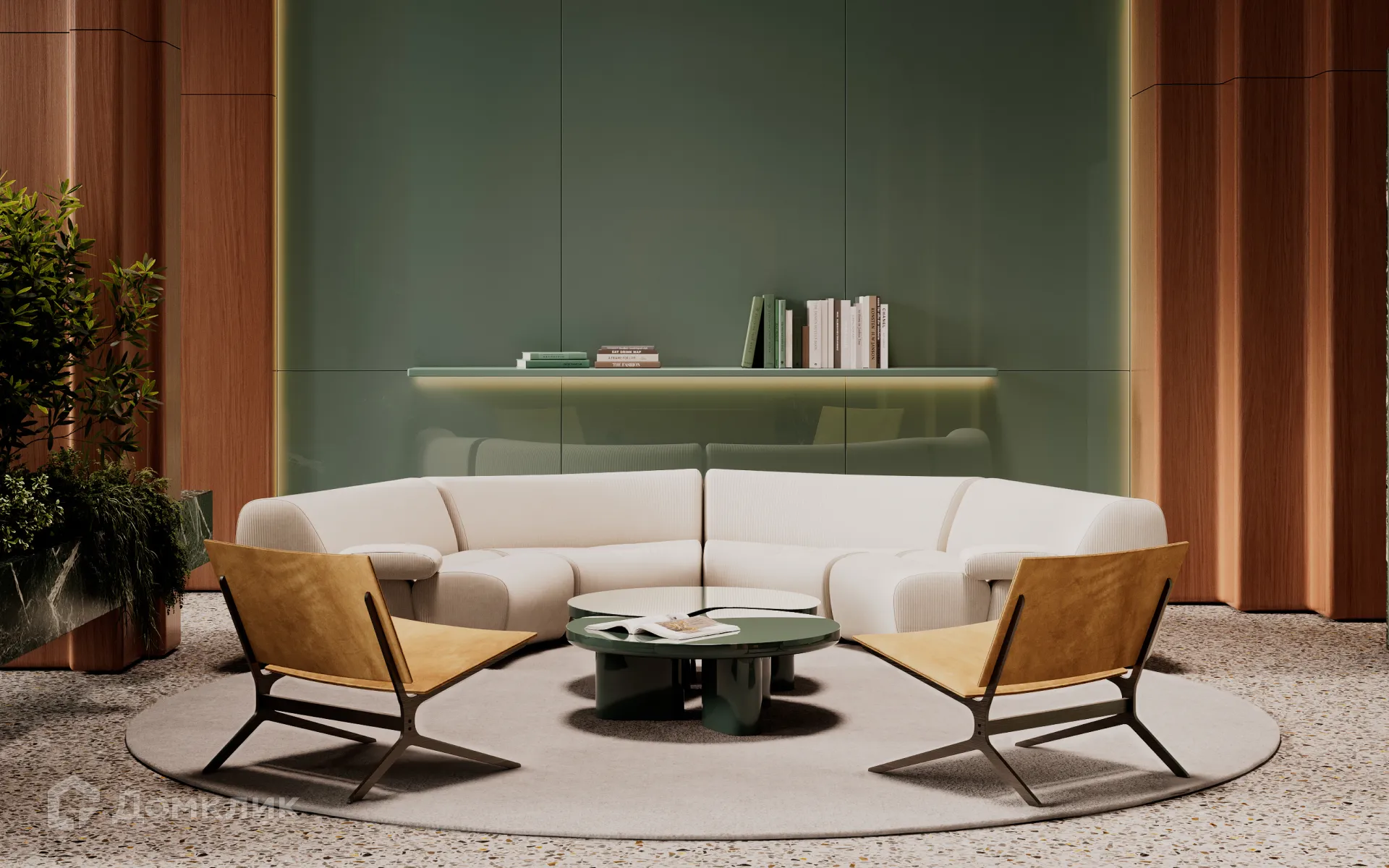 Планировка 1-комнатной квартиры 34 м² в ЖК ТАТУМ, г. Москва — фото 7