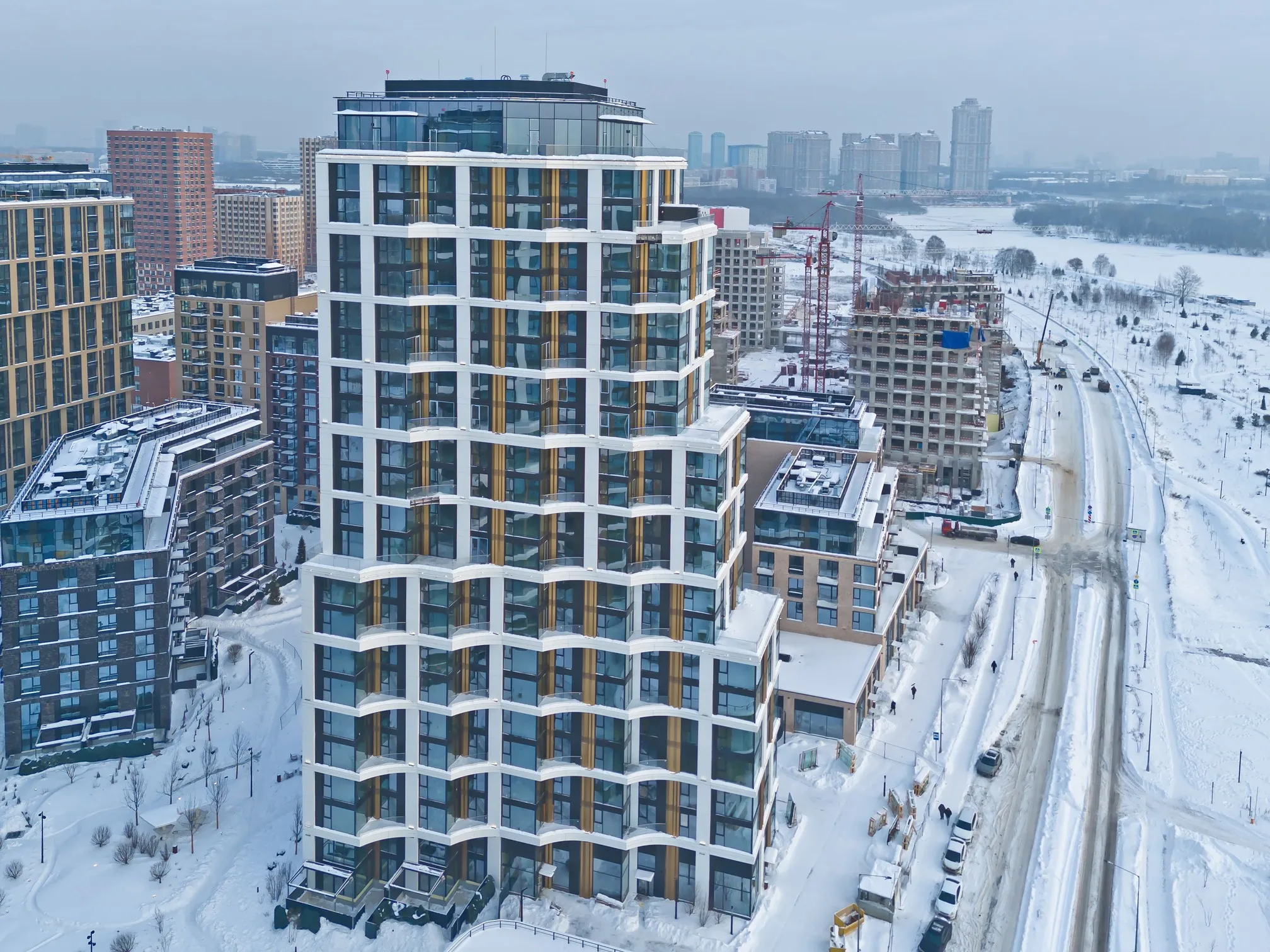 ЖК "Клубный город на реке Primavera" (Клубный город на реке Примавера) ход строительства