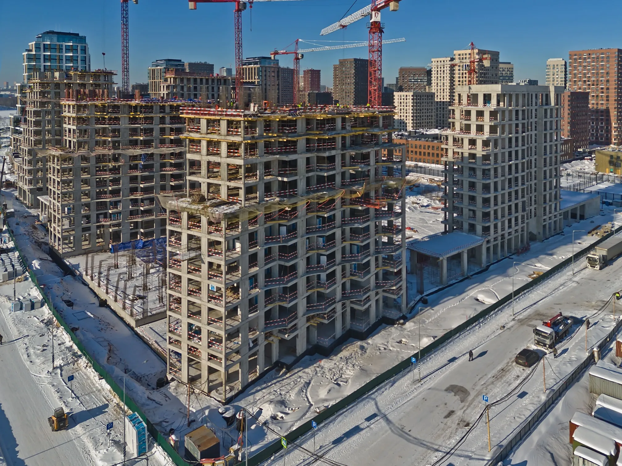 ЖК "Клубный город на реке Primavera" (Клубный город на реке Примавера) ход строительства