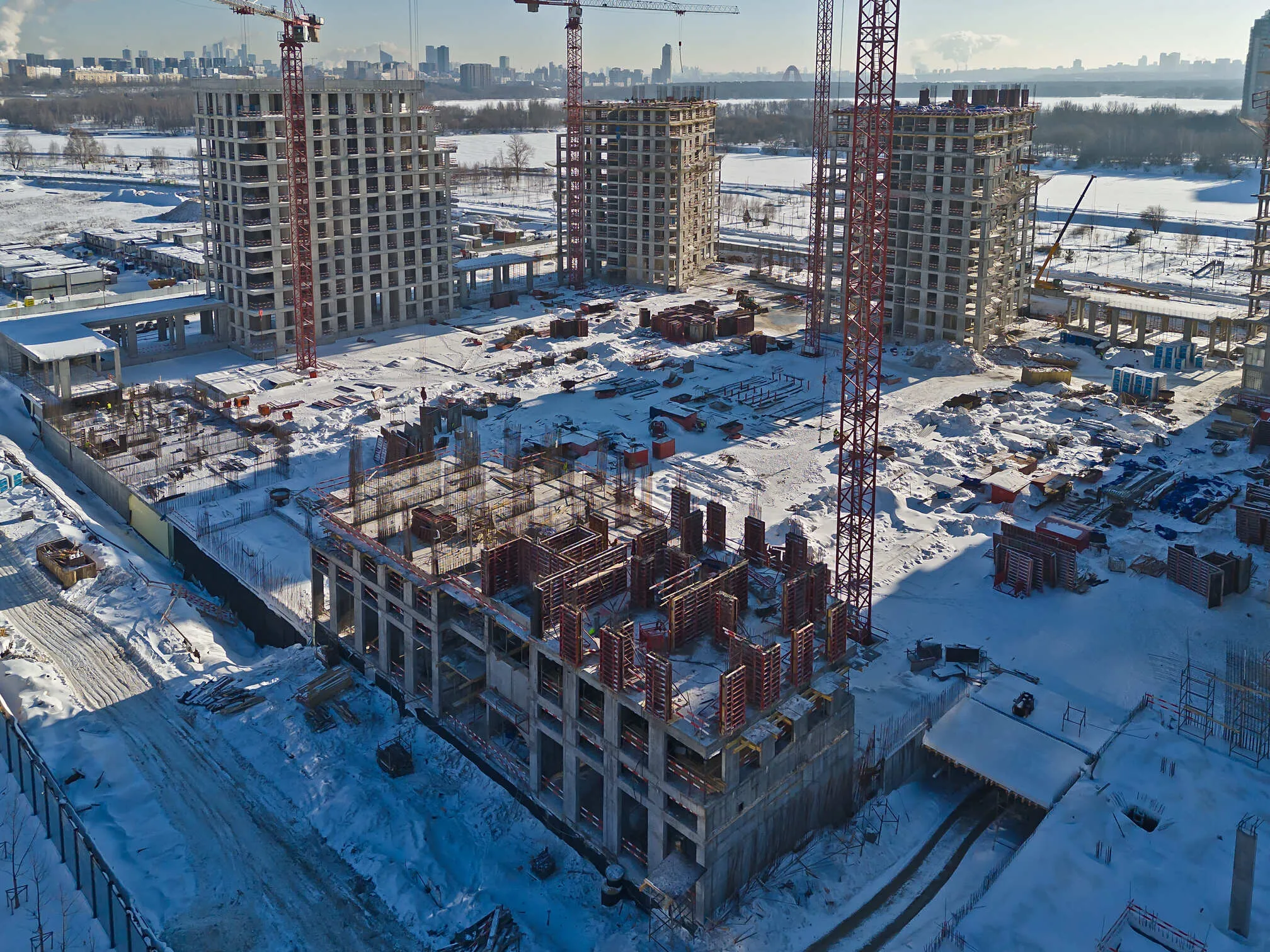 ЖК "Клубный город на реке Primavera" (Клубный город на реке Примавера) ход строительства