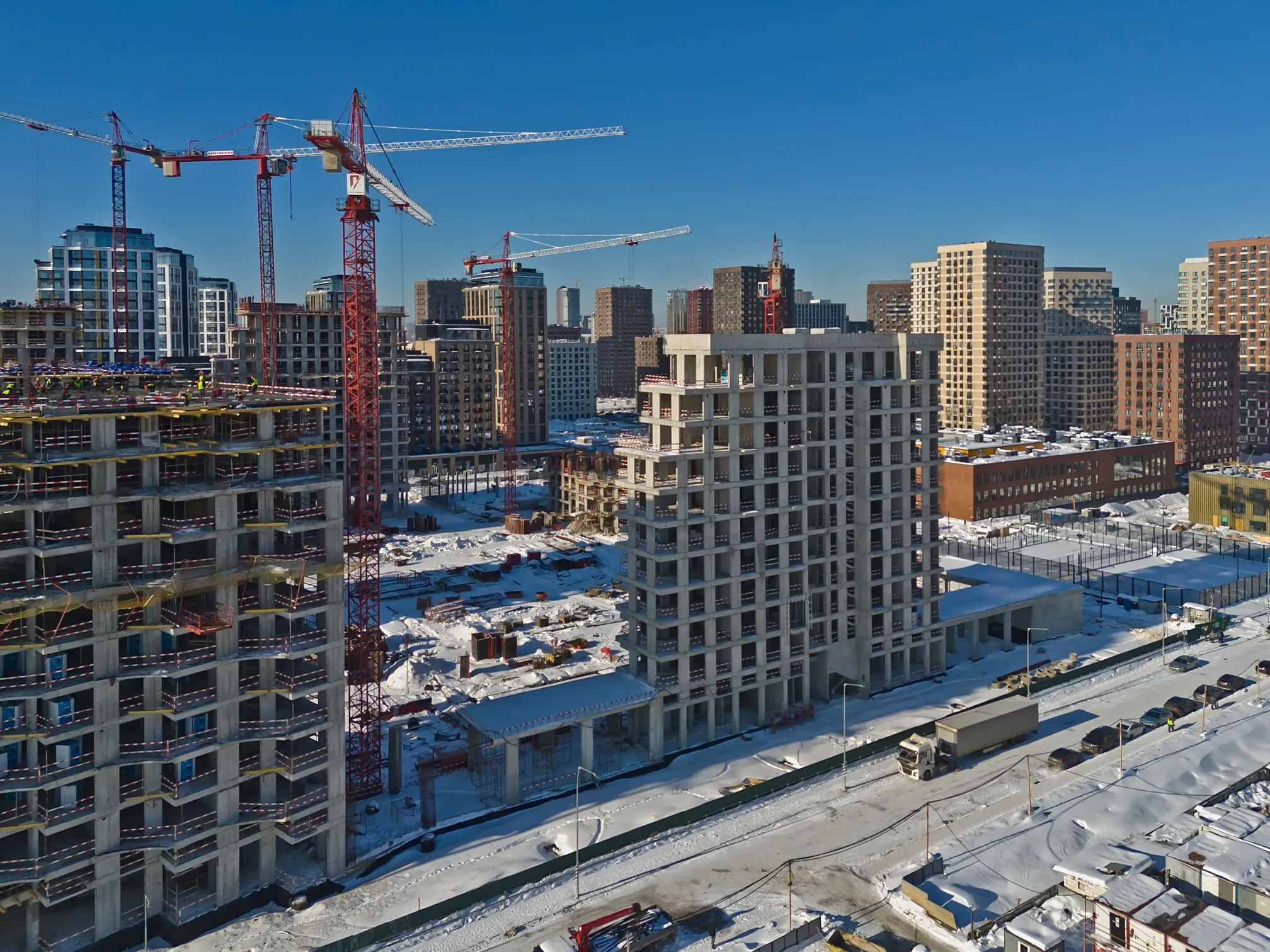 ЖК "Клубный город на реке Primavera" (Клубный город на реке Примавера) ход строительства
