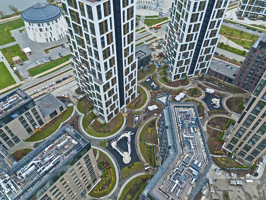 ЖК "Клубный город на реке Primavera" (Клубный город на реке Примавера) ход строительства