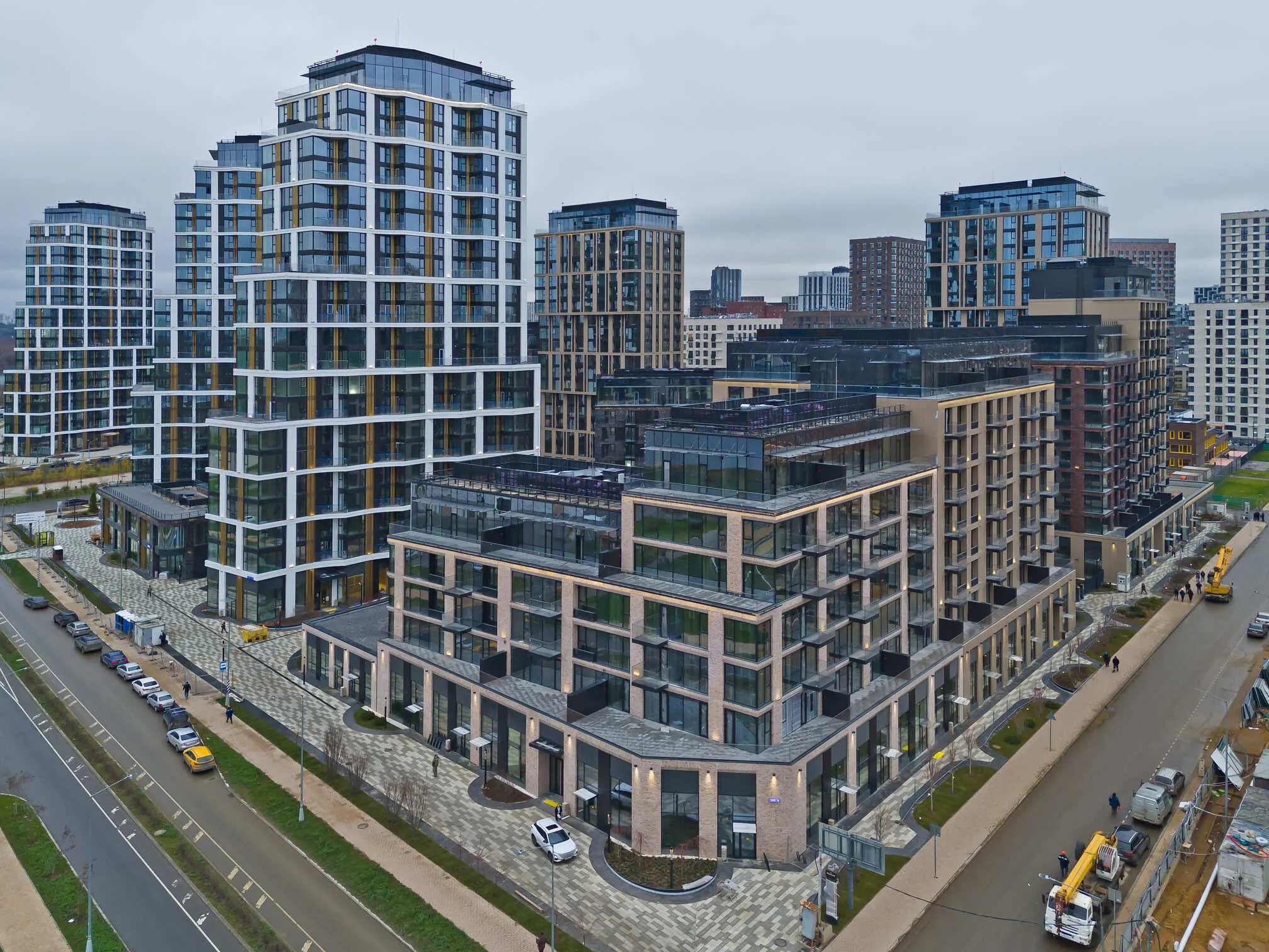 ЖК "Клубный город на реке Primavera" (Клубный город на реке Примавера) ход строительства