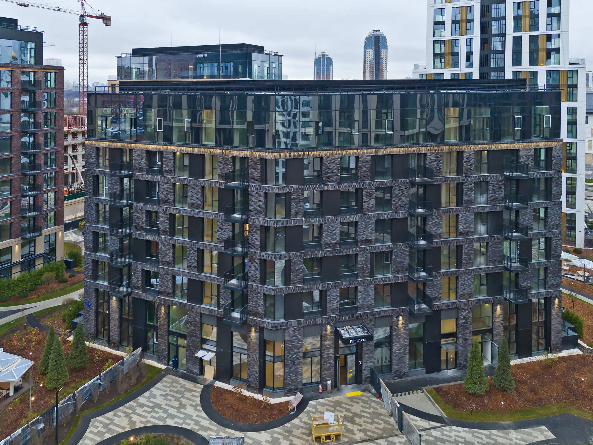 ЖК "Клубный город на реке Primavera" (Клубный город на реке Примавера) ход строительства