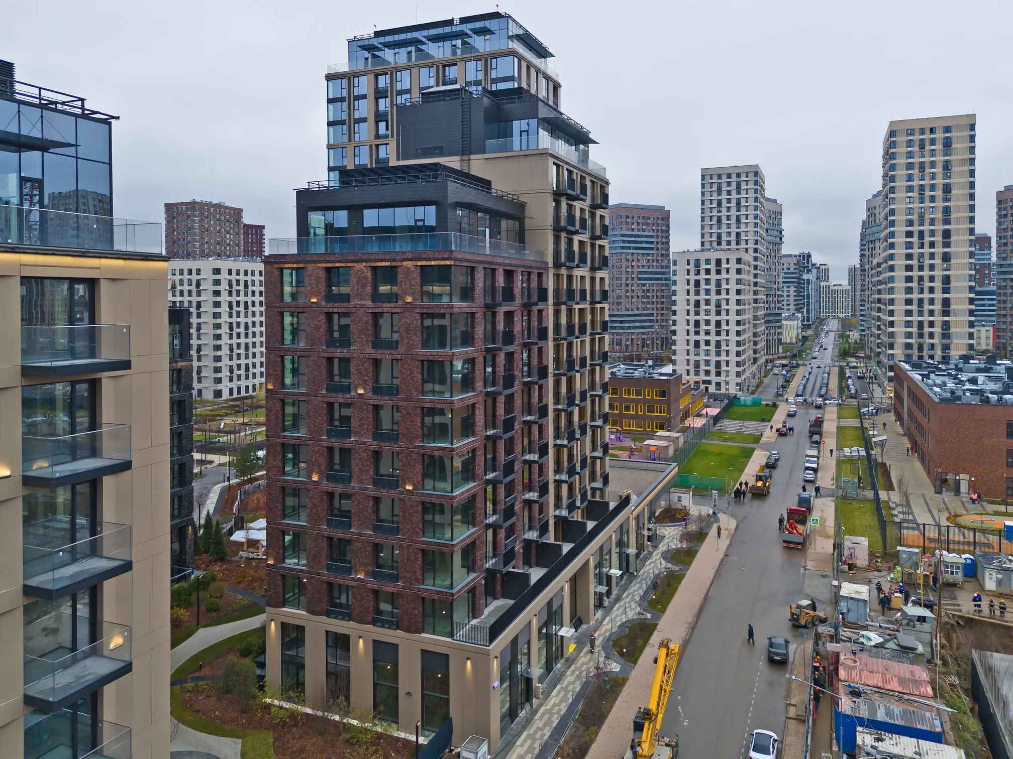 ЖК "Клубный город на реке Primavera" (Клубный город на реке Примавера) ход строительства