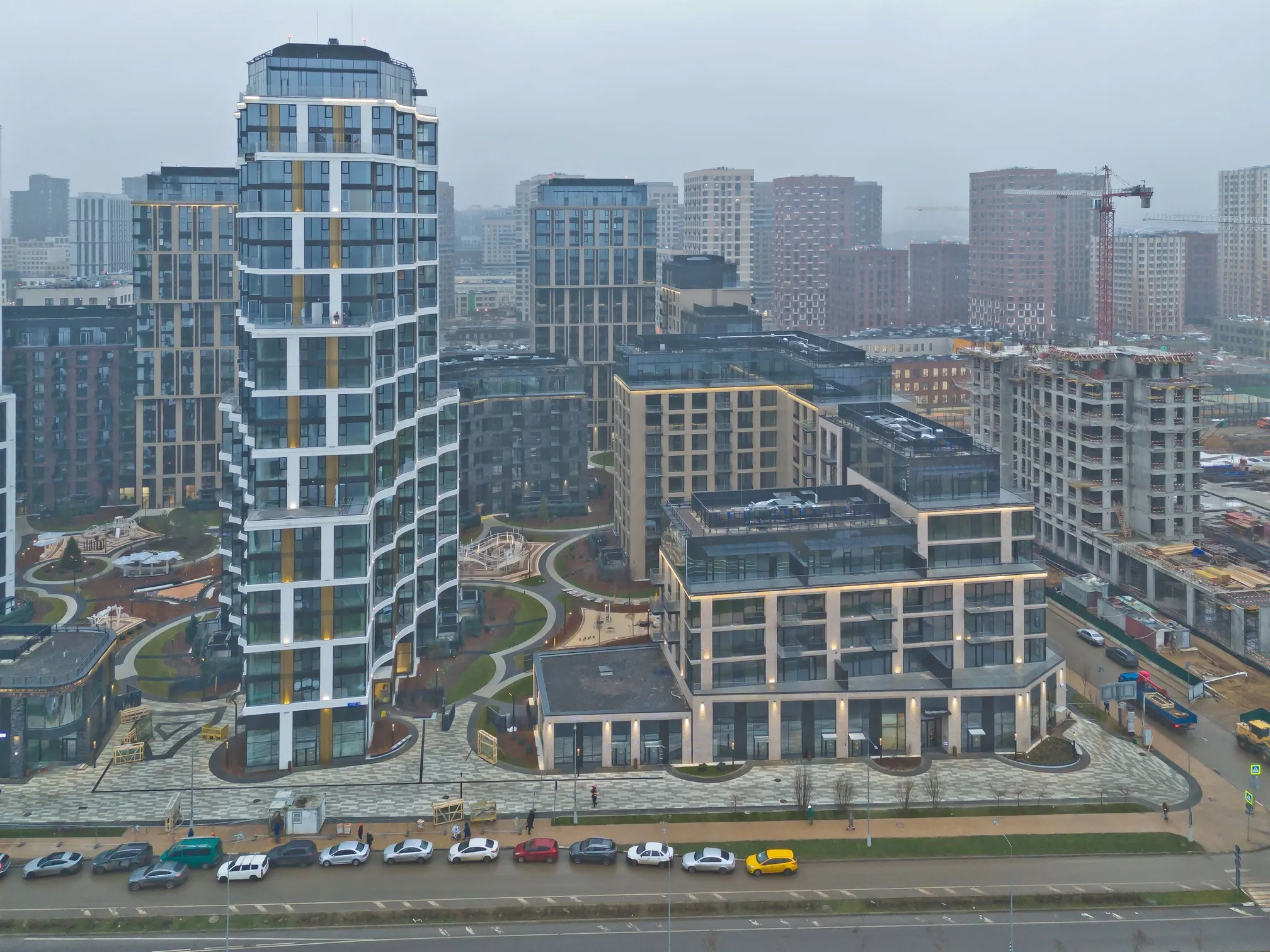 ЖК "Клубный город на реке Primavera" (Клубный город на реке Примавера) ход строительства