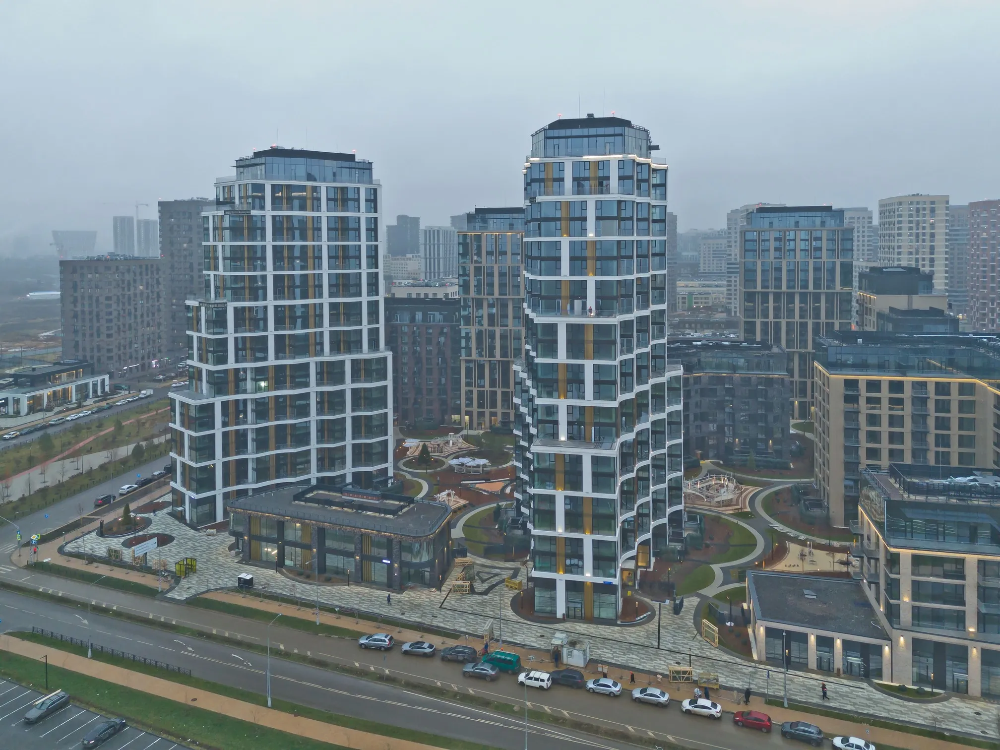 ЖК "Клубный город на реке Primavera" (Клубный город на реке Примавера) ход строительства