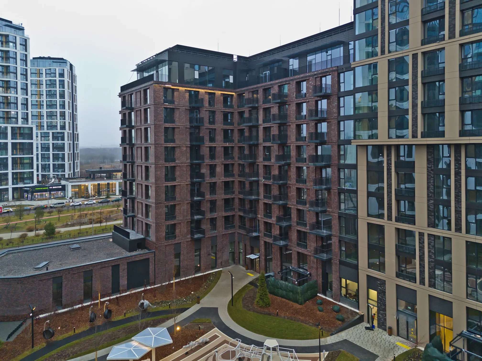 ЖК "Клубный город на реке Primavera" (Клубный город на реке Примавера) ход строительства