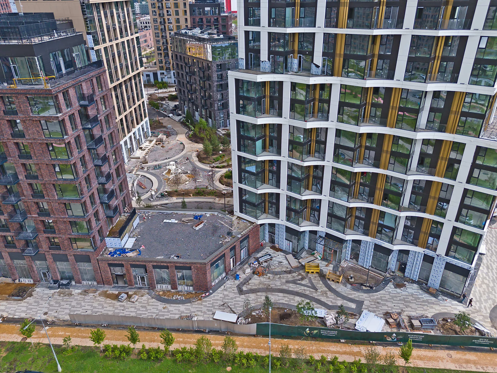 ЖК "Клубный город на реке Primavera" (Клубный город на реке Примавера) ход строительства