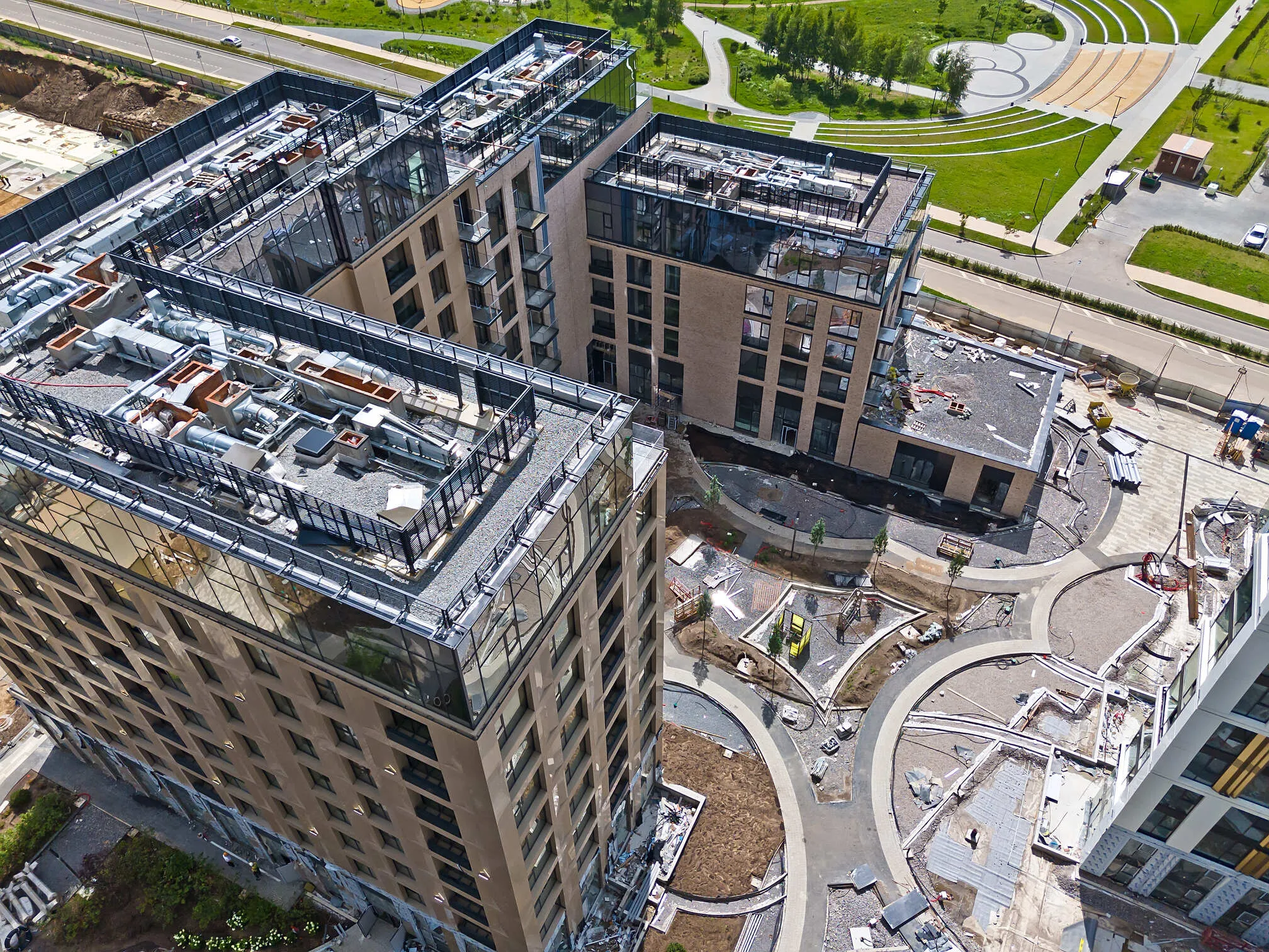 ЖК "Клубный город на реке Primavera" (Клубный город на реке Примавера) ход строительства