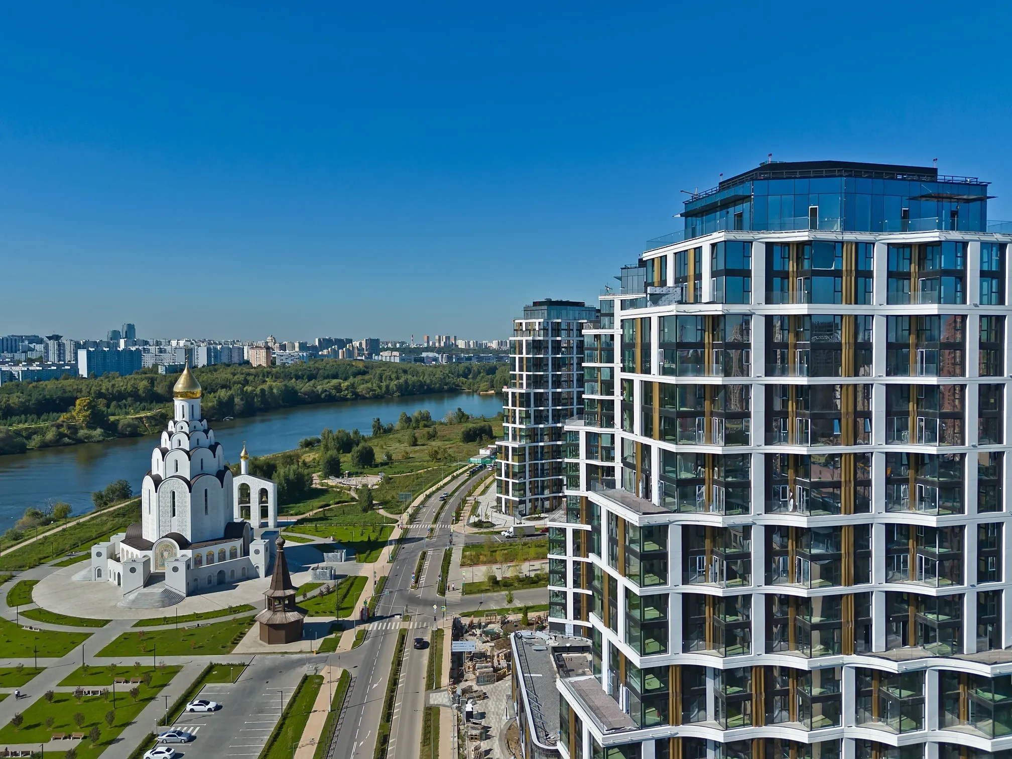 ЖК "Клубный город на реке Primavera" (Клубный город на реке Примавера) ход строительства