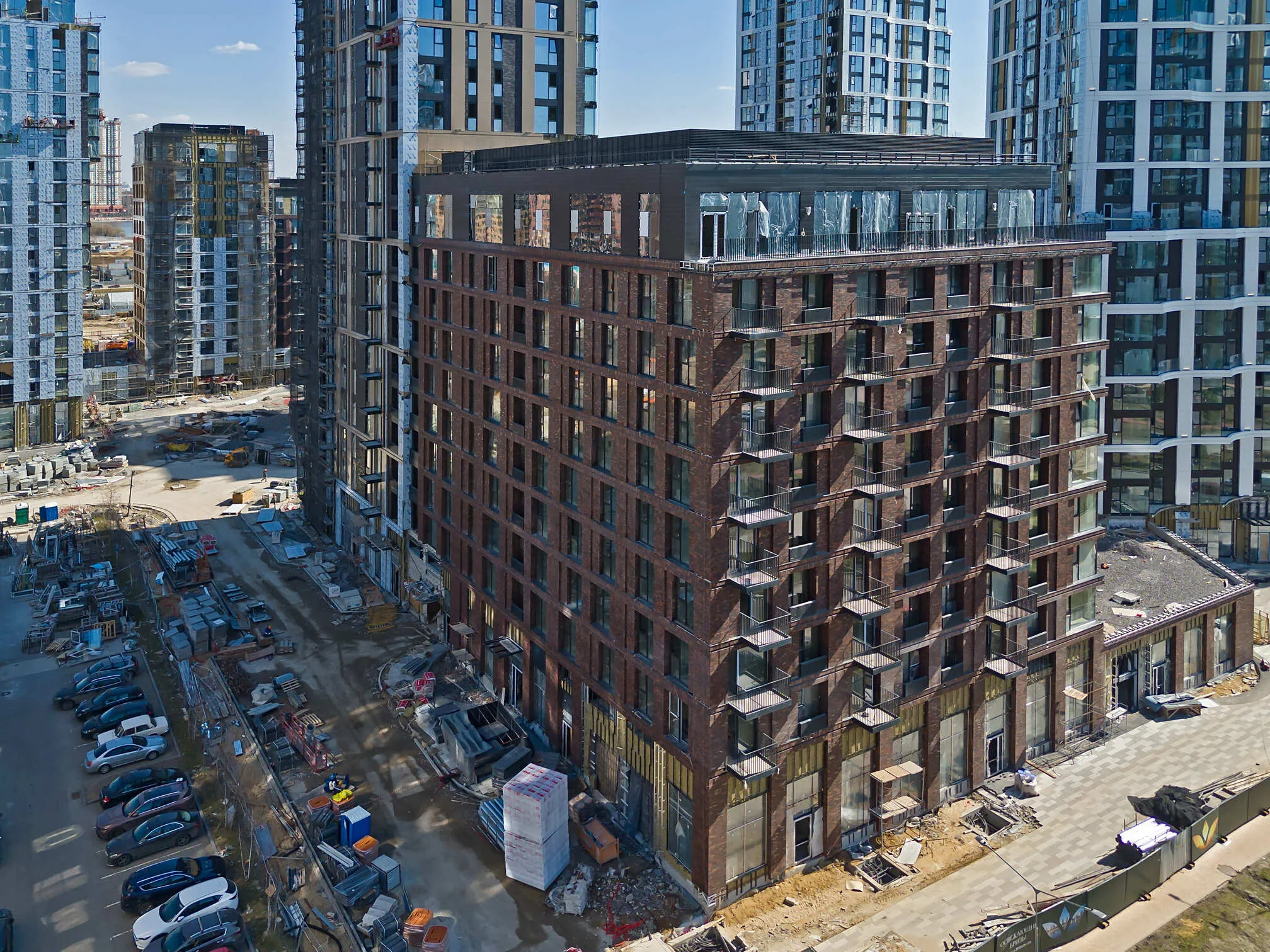 ЖК "Клубный город на реке Primavera" (Клубный город на реке Примавера) ход строительства