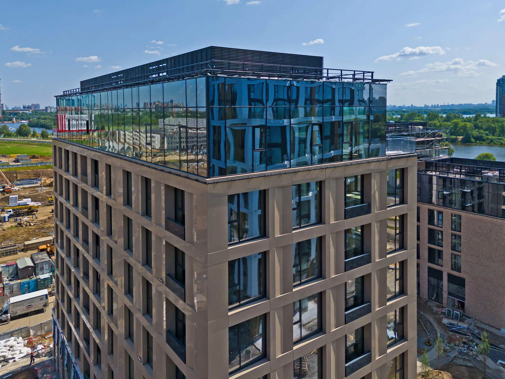 ЖК "Клубный город на реке Primavera" (Клубный город на реке Примавера) ход строительства