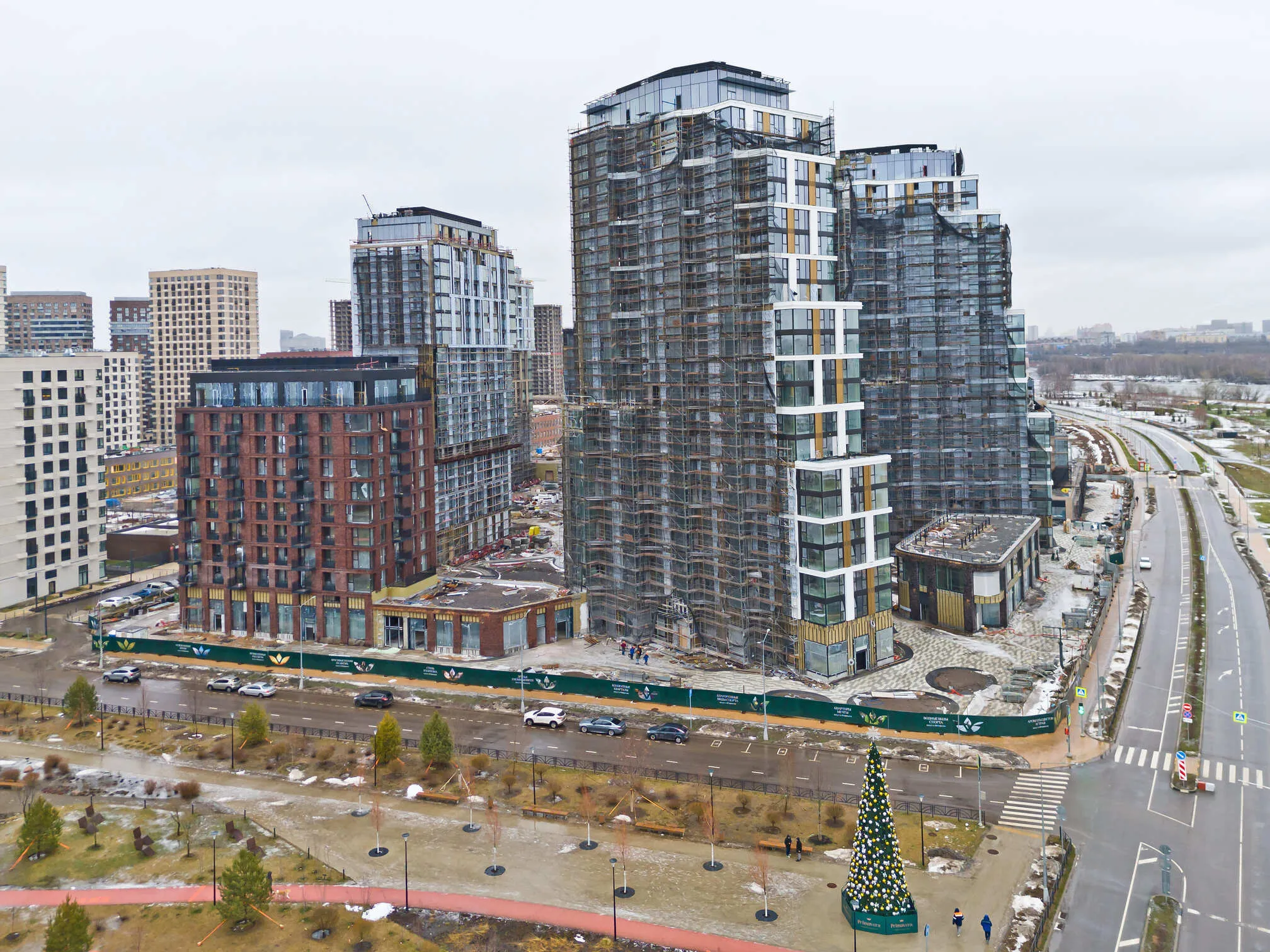 ЖК "Клубный город на реке Primavera" (Клубный город на реке Примавера) ход строительства