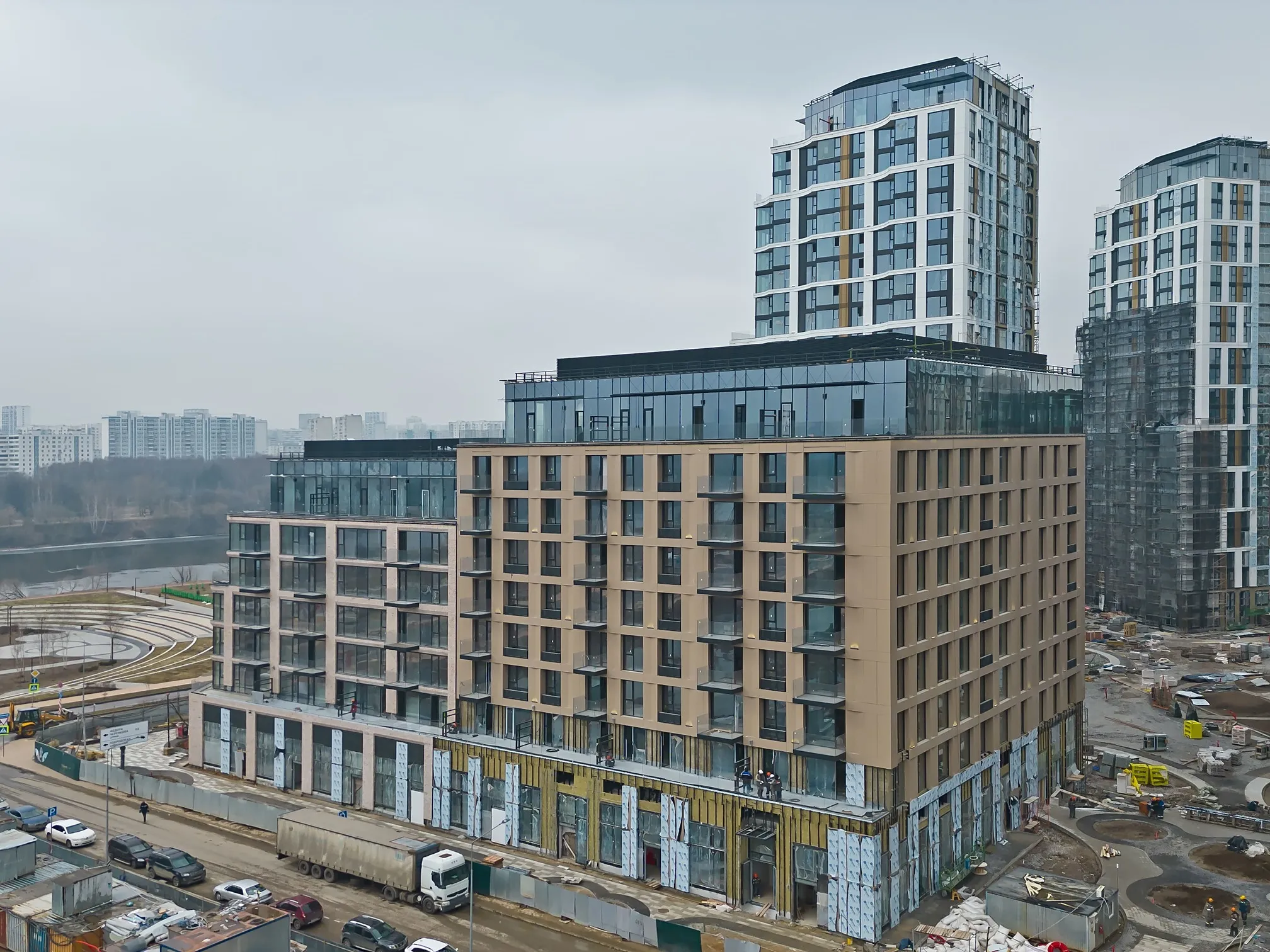 ЖК "Клубный город на реке Primavera" (Клубный город на реке Примавера) ход строительства