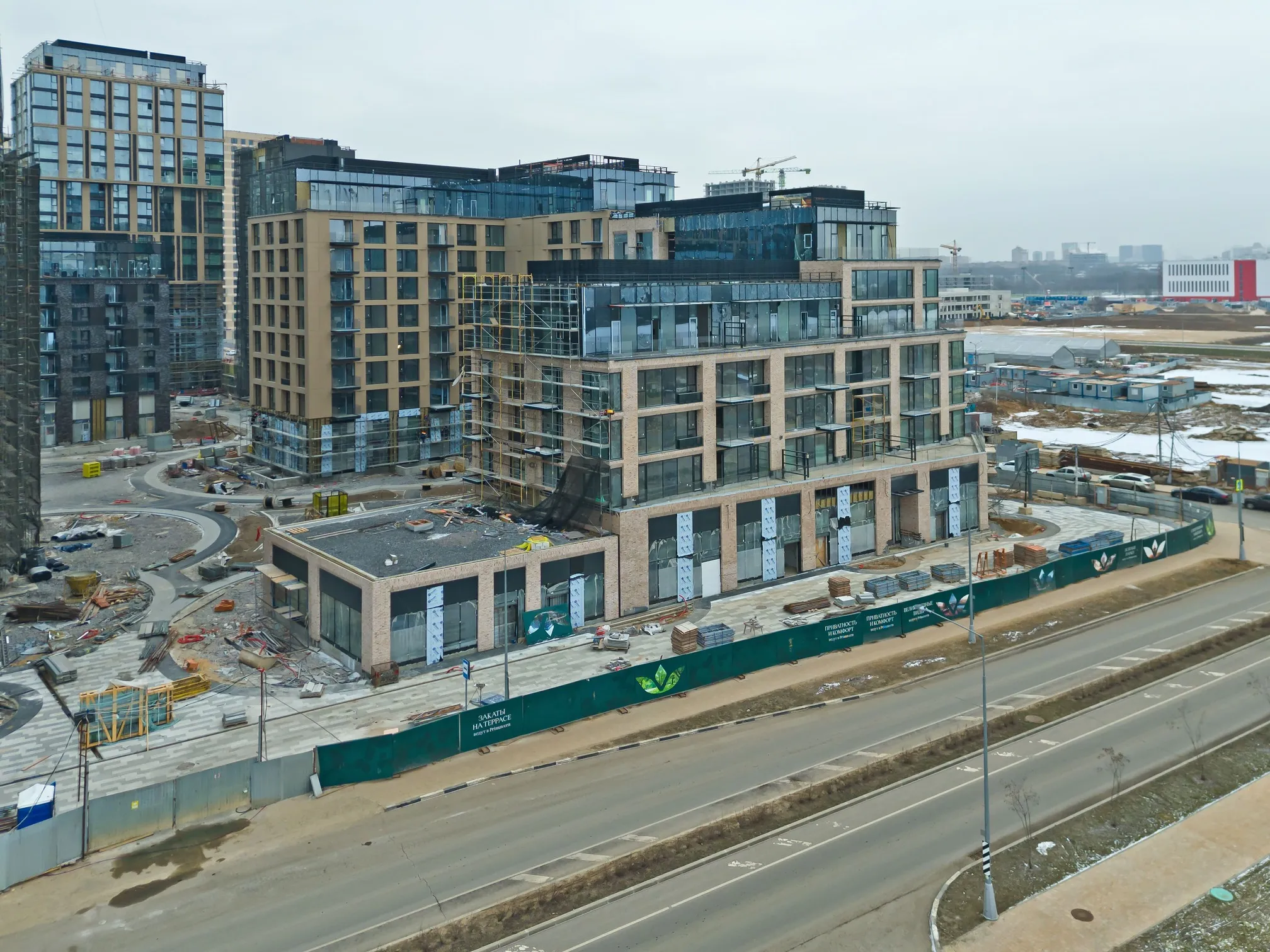 ЖК "Клубный город на реке Primavera" (Клубный город на реке Примавера) ход строительства