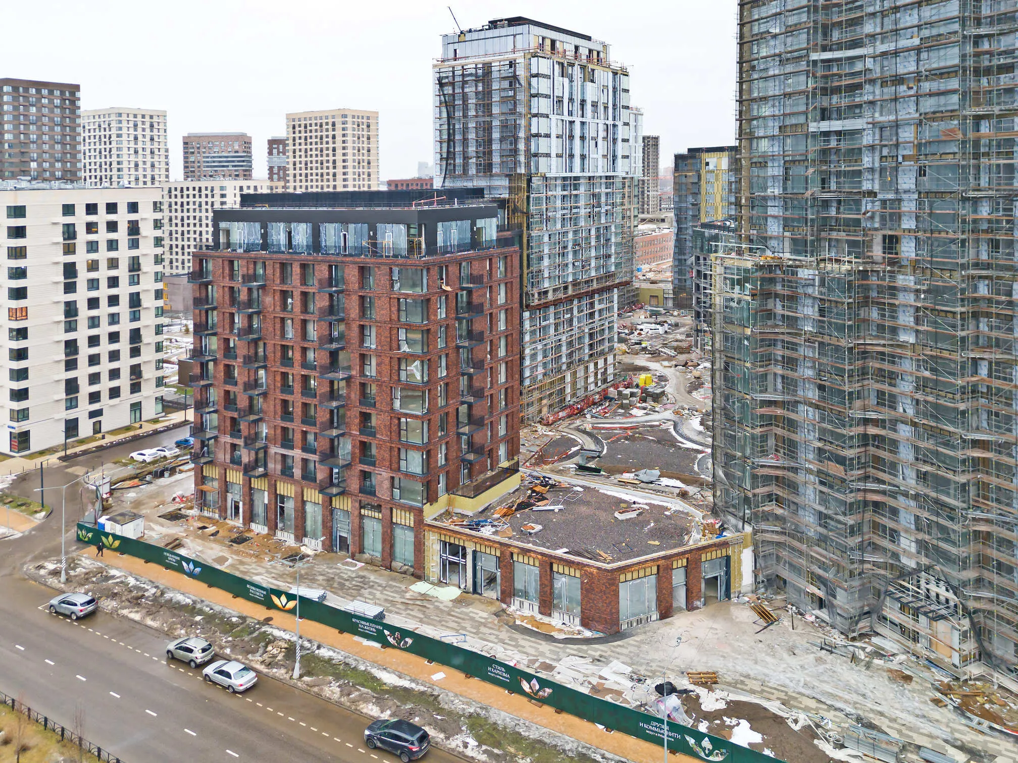 ЖК "Клубный город на реке Primavera" (Клубный город на реке Примавера) ход строительства