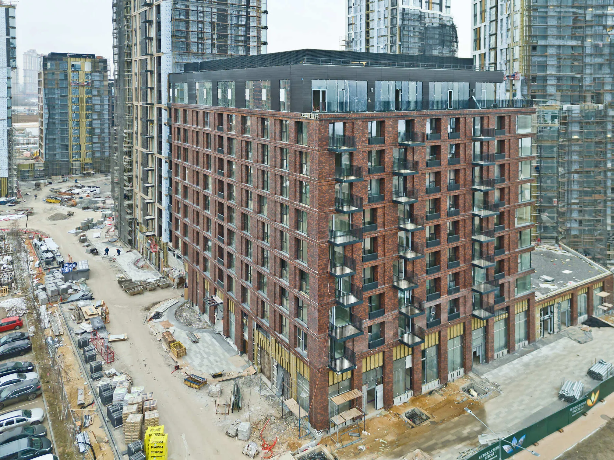 ЖК "Клубный город на реке Primavera" (Клубный город на реке Примавера) ход строительства