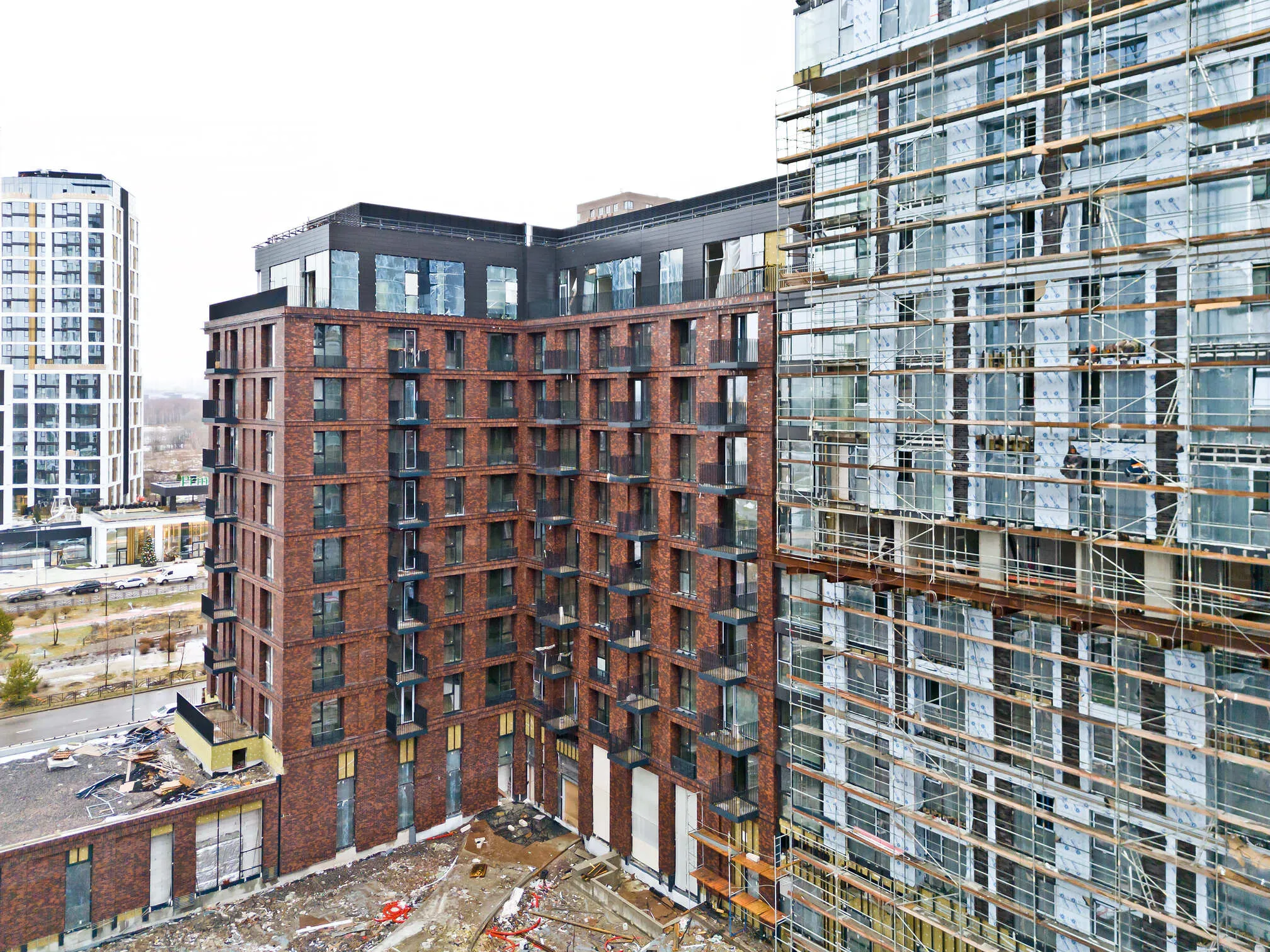 ЖК "Клубный город на реке Primavera" (Клубный город на реке Примавера) ход строительства