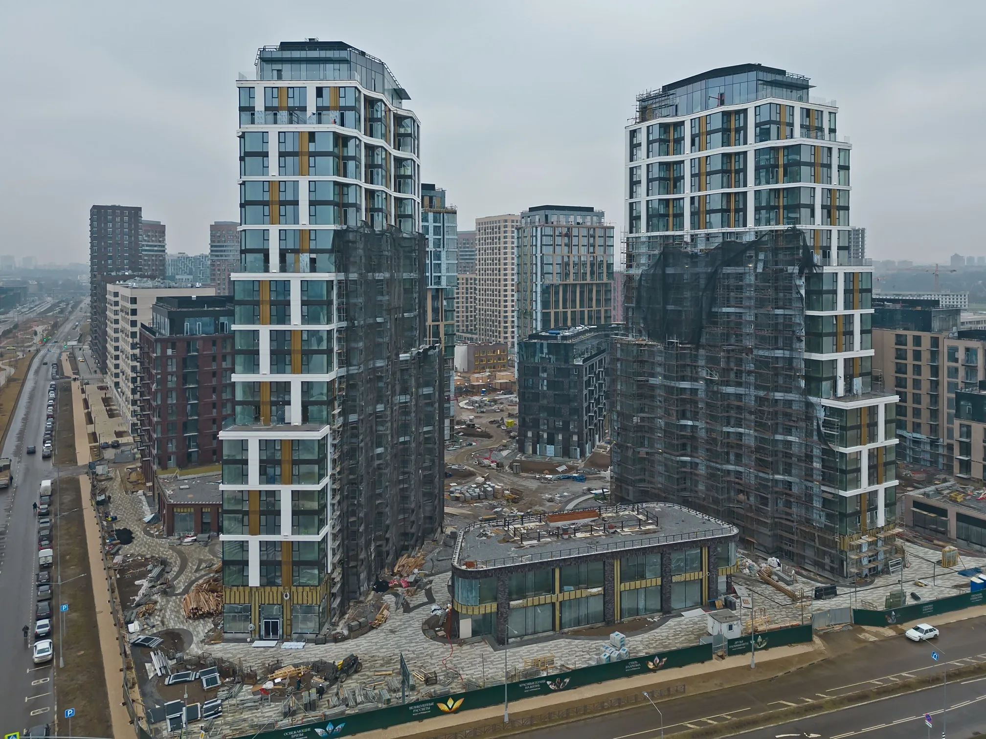 ЖК "Клубный город на реке Primavera" (Клубный город на реке Примавера) ход строительства