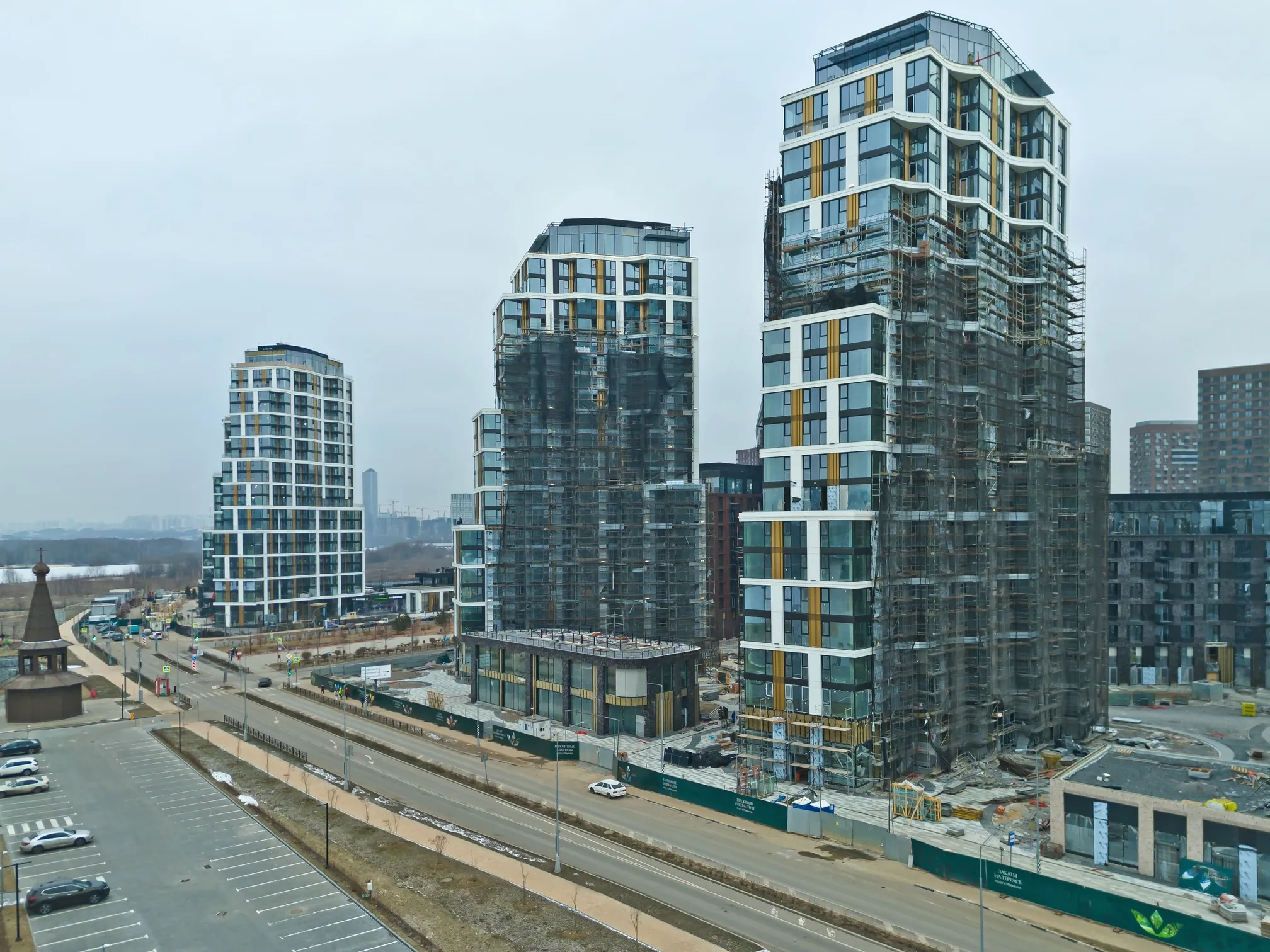 ЖК "Клубный город на реке Primavera" (Клубный город на реке Примавера) ход строительства