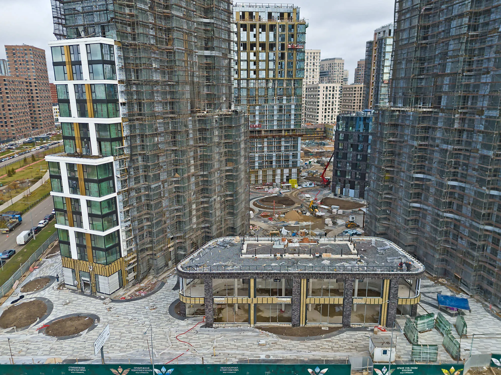 ЖК "Клубный город на реке Primavera" (Клубный город на реке Примавера) ход строительства