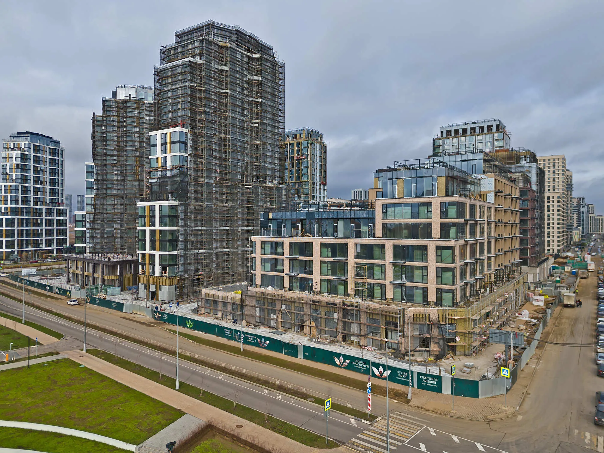 ЖК "Клубный город на реке Primavera" (Клубный город на реке Примавера) ход строительства